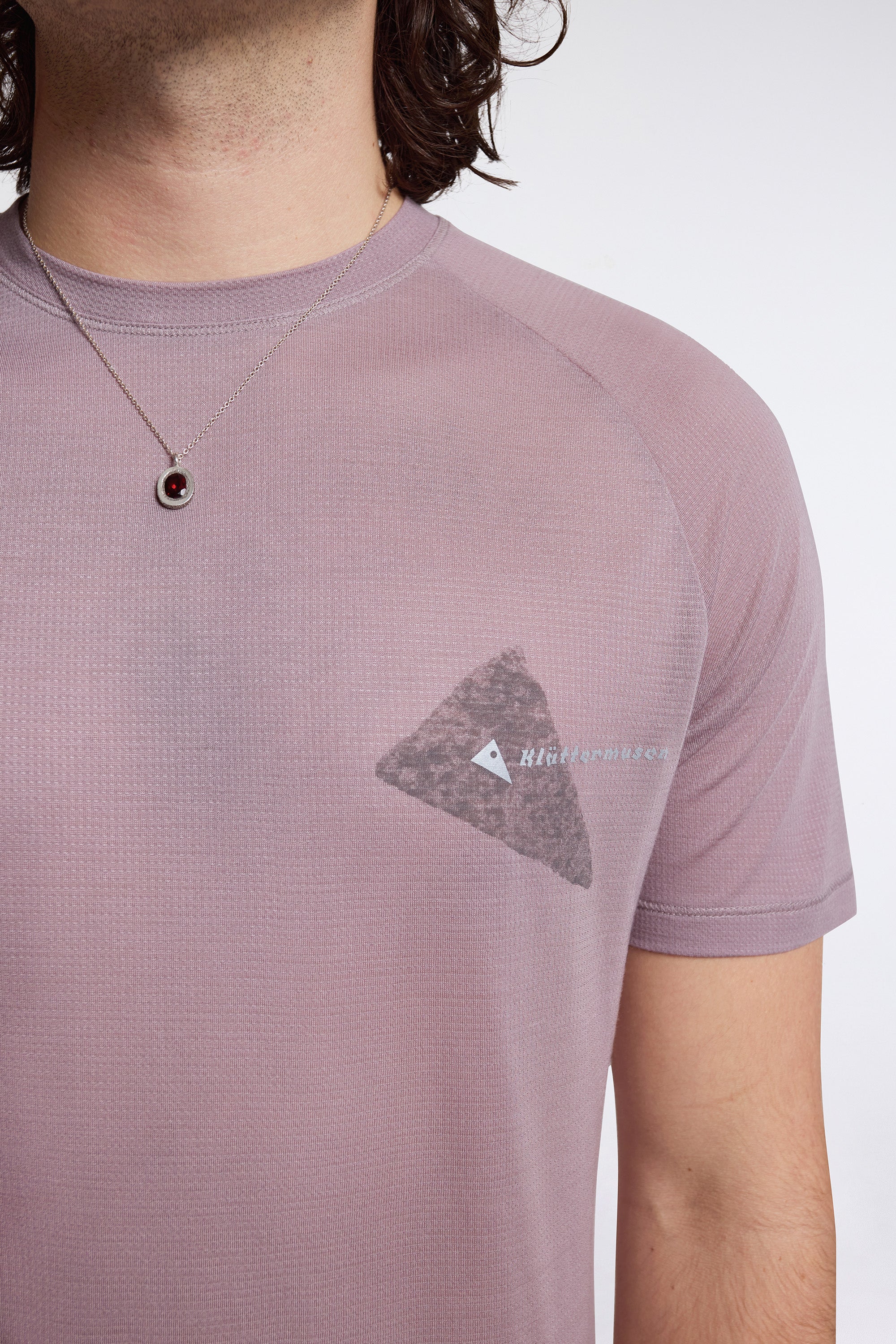 Groa Igneous Ss Tee M'S Purple Dove