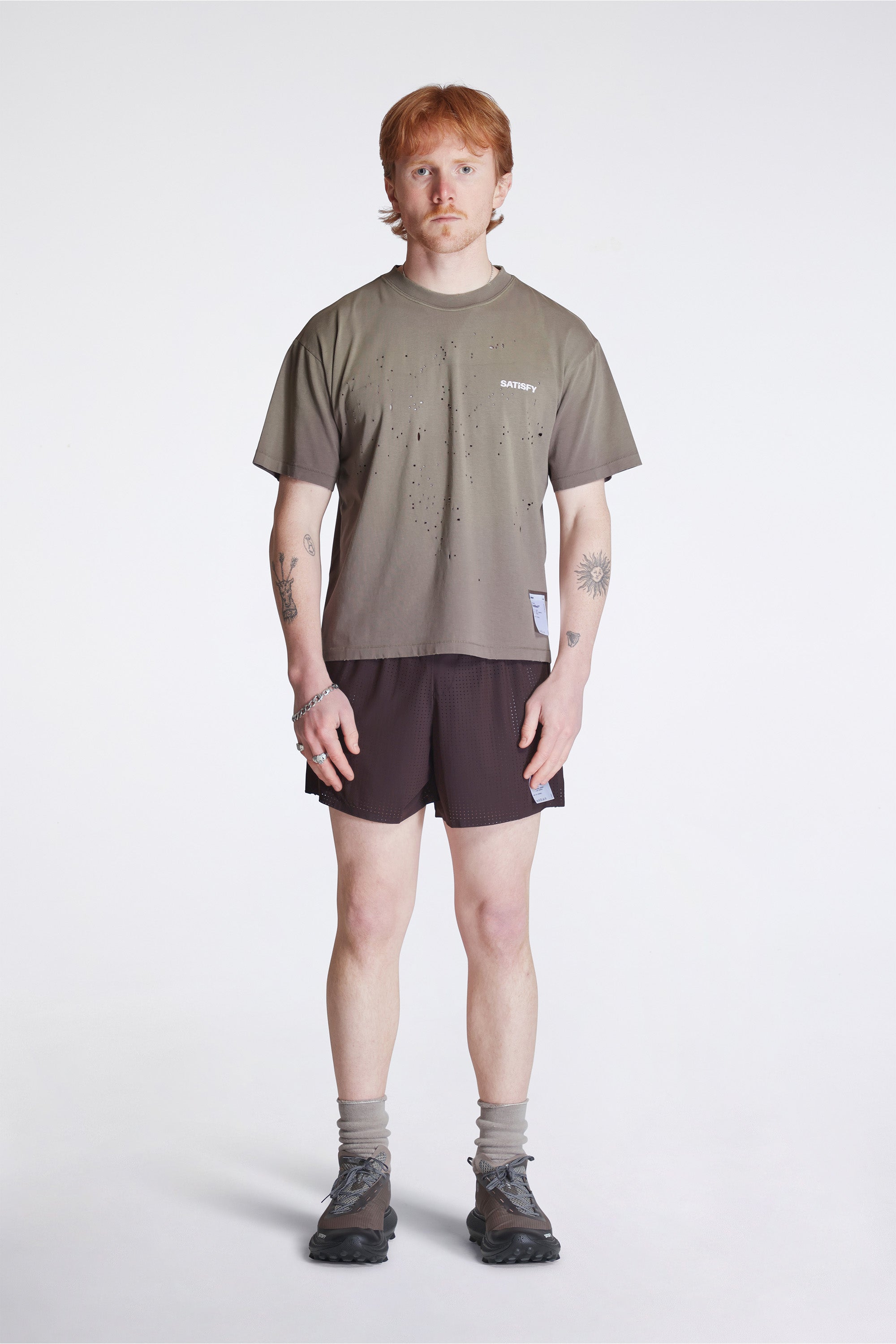 Space-O 5 Shorts Deep Mahogany