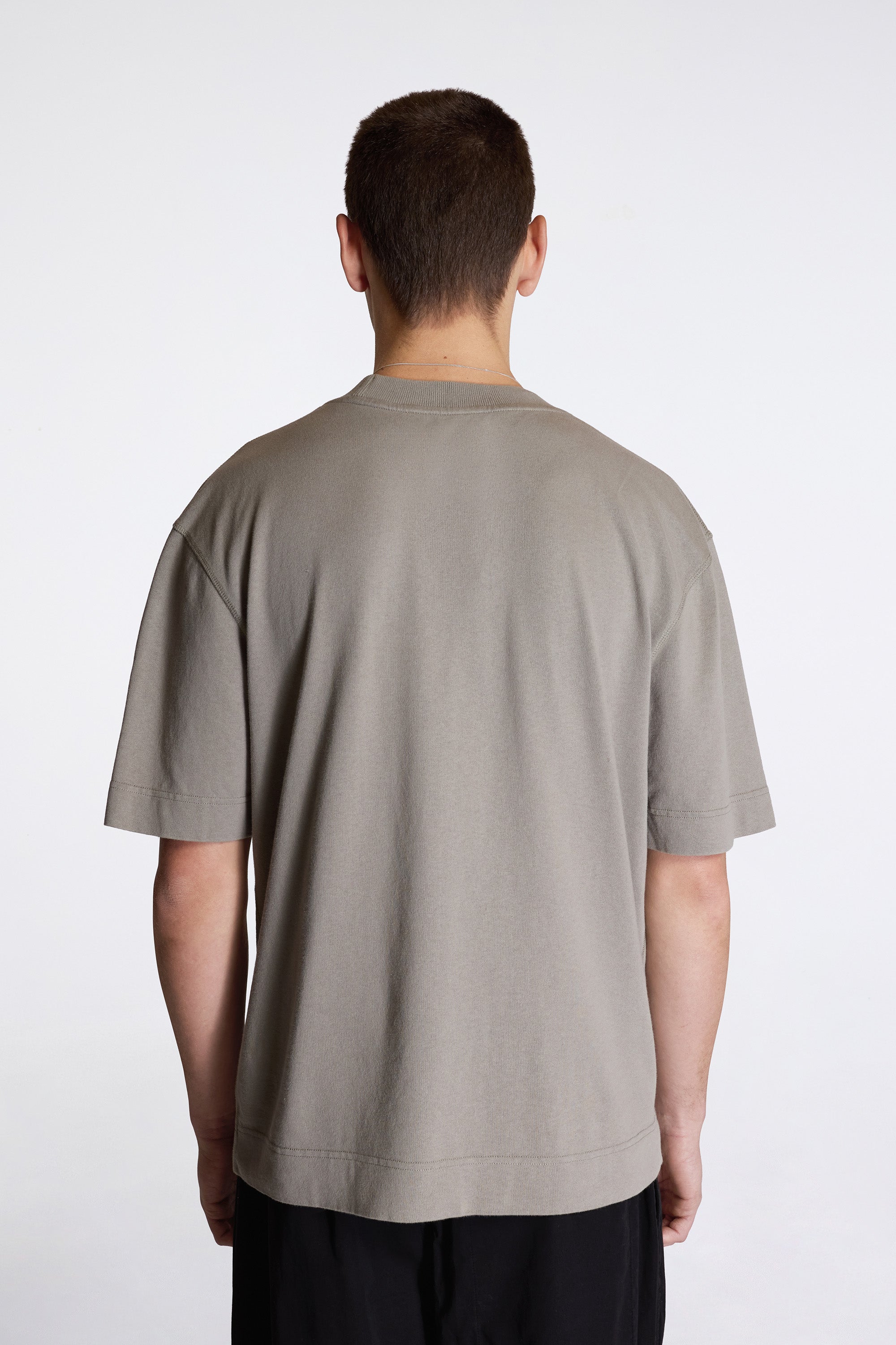 MHL Flatlock Crew Taupe