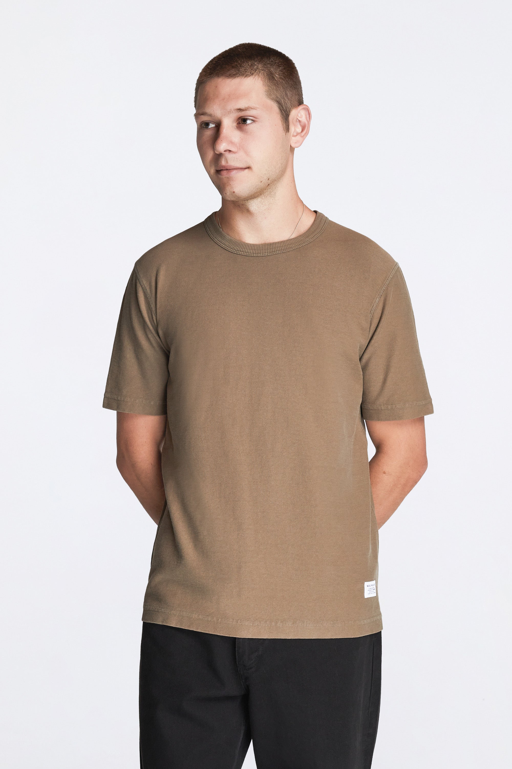 Elmelunde Organic Dry Cotton GMD T-shirt Walnut
