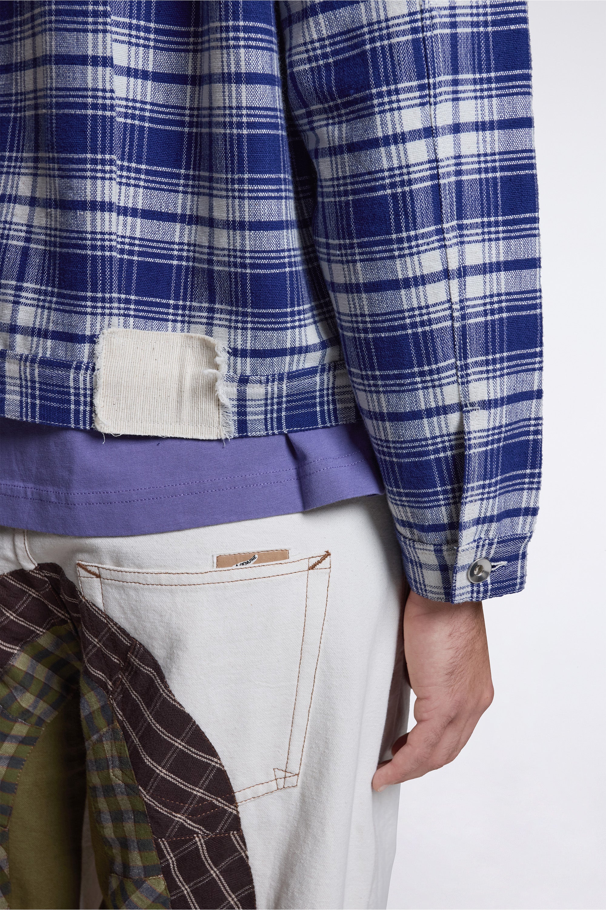 Friday Jacket Picnic Check Wonky-Wear Picnic Check Wonky-Wear