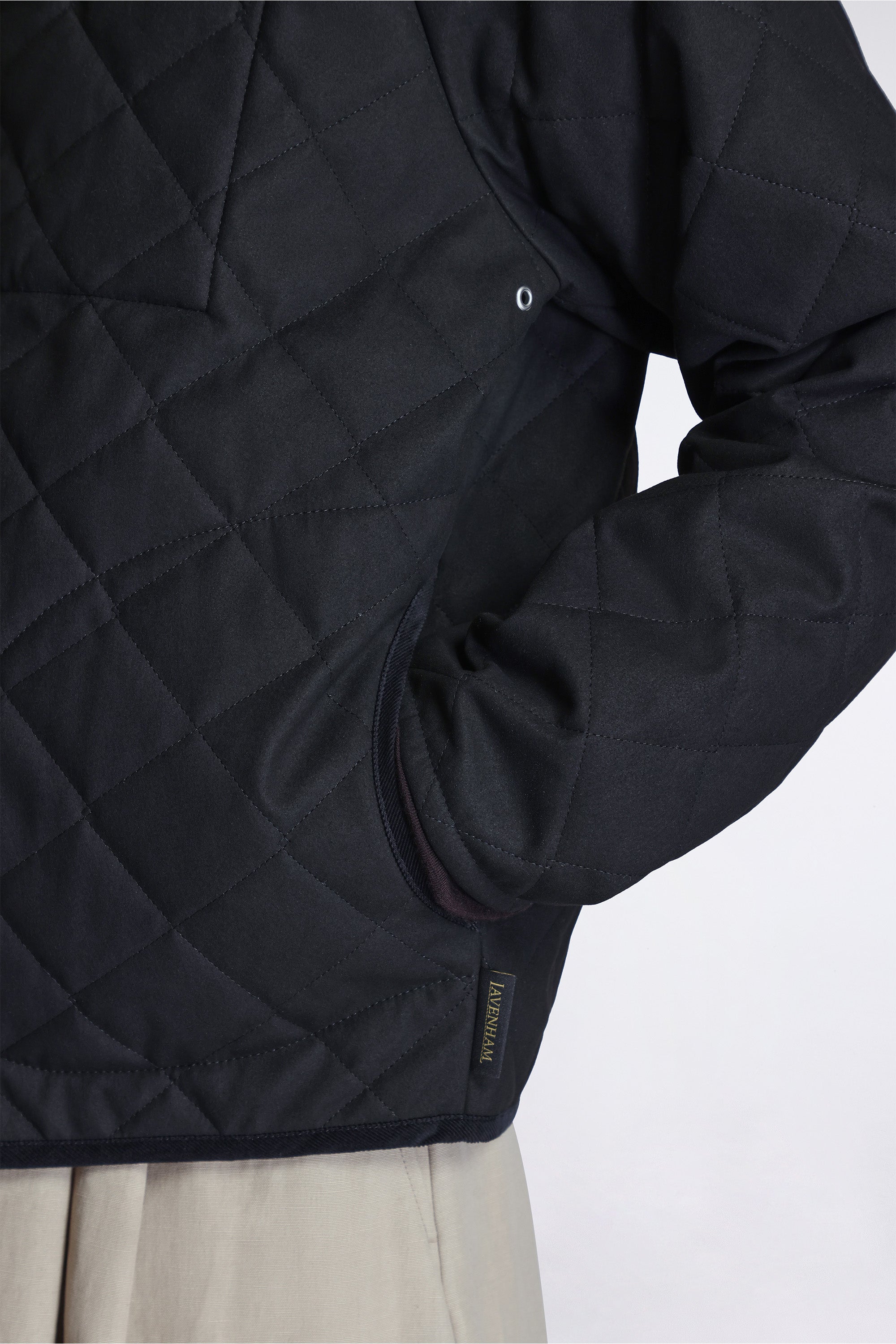 Raglan Teynham Jacket Mens Black