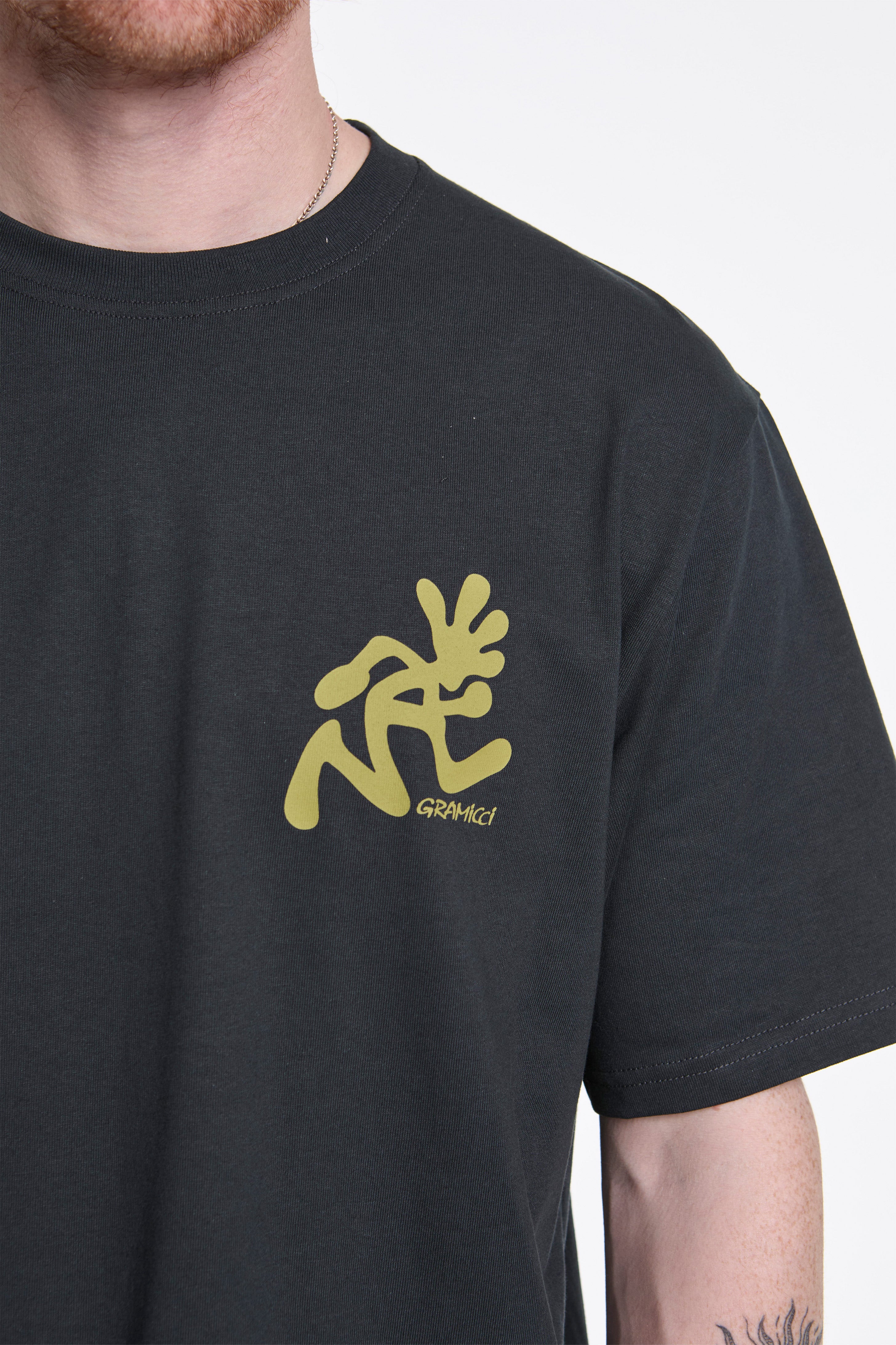 Running Man Tee Green/Black