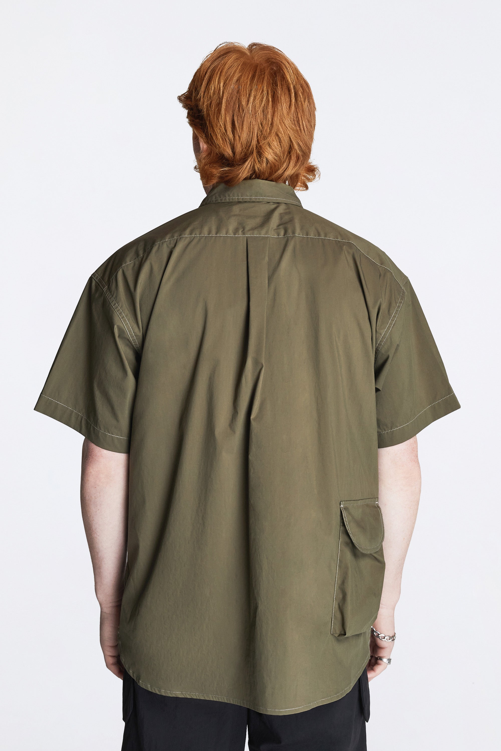 Multi Pocket SS Shirt Khaki
