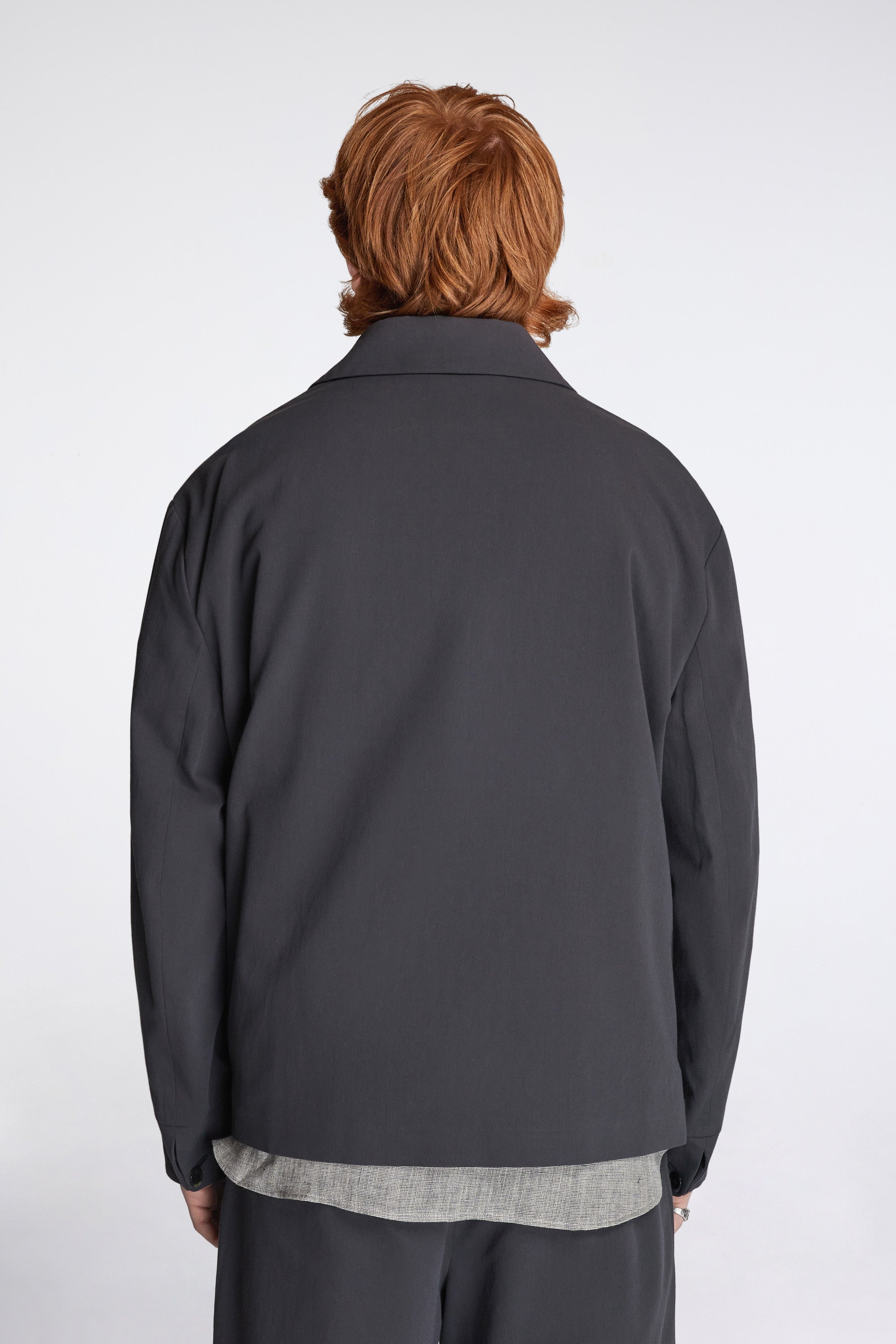 Lao Blouson Organic Charcoal