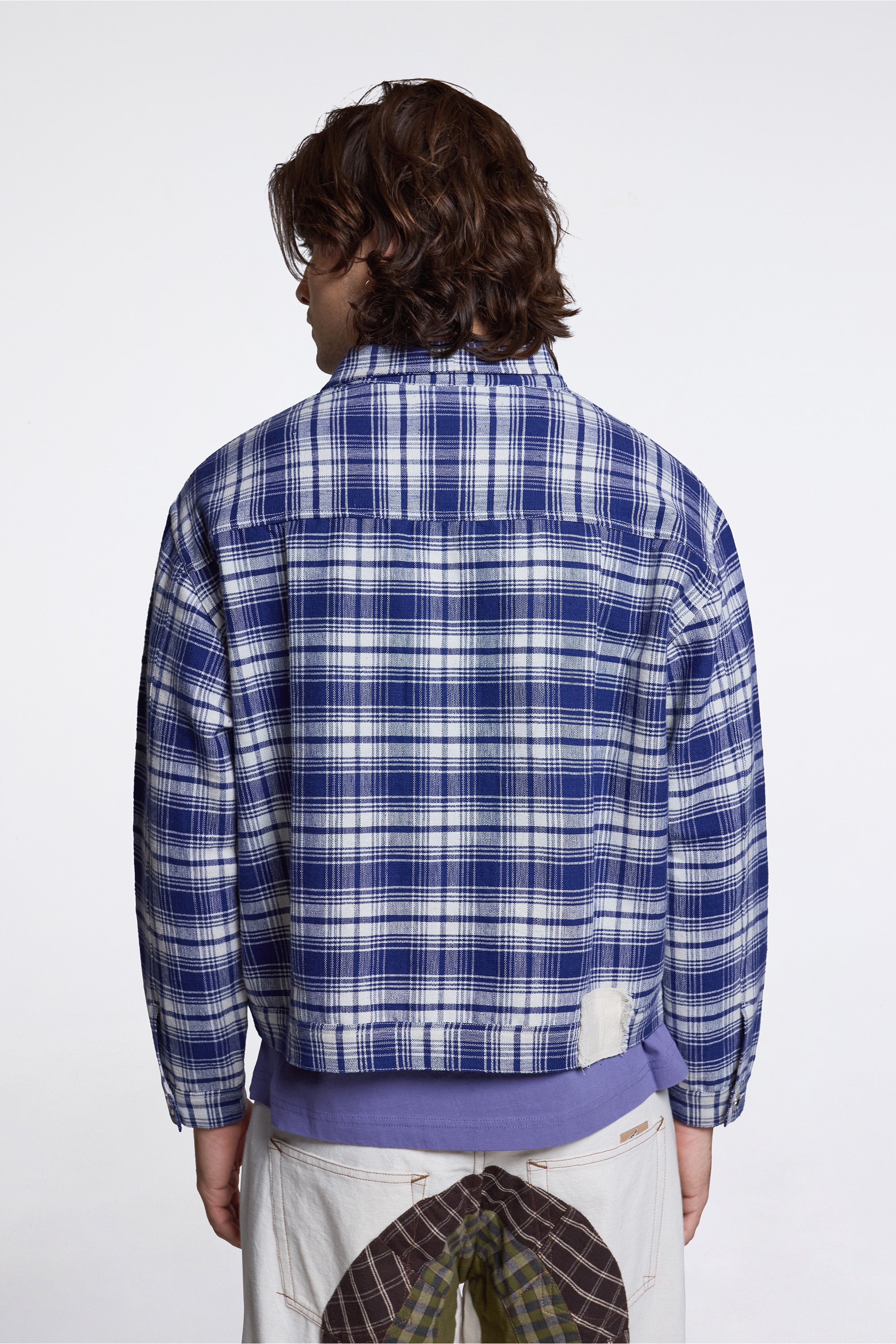 Friday Jacket Picnic Check Wonky-Wear Picnic Check Wonky-Wear