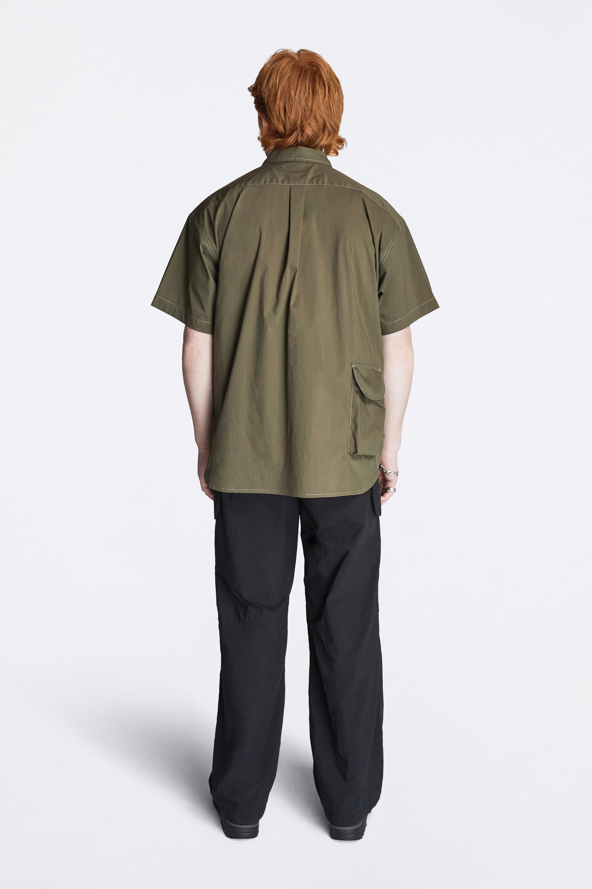 Multi Pocket SS Shirt Khaki