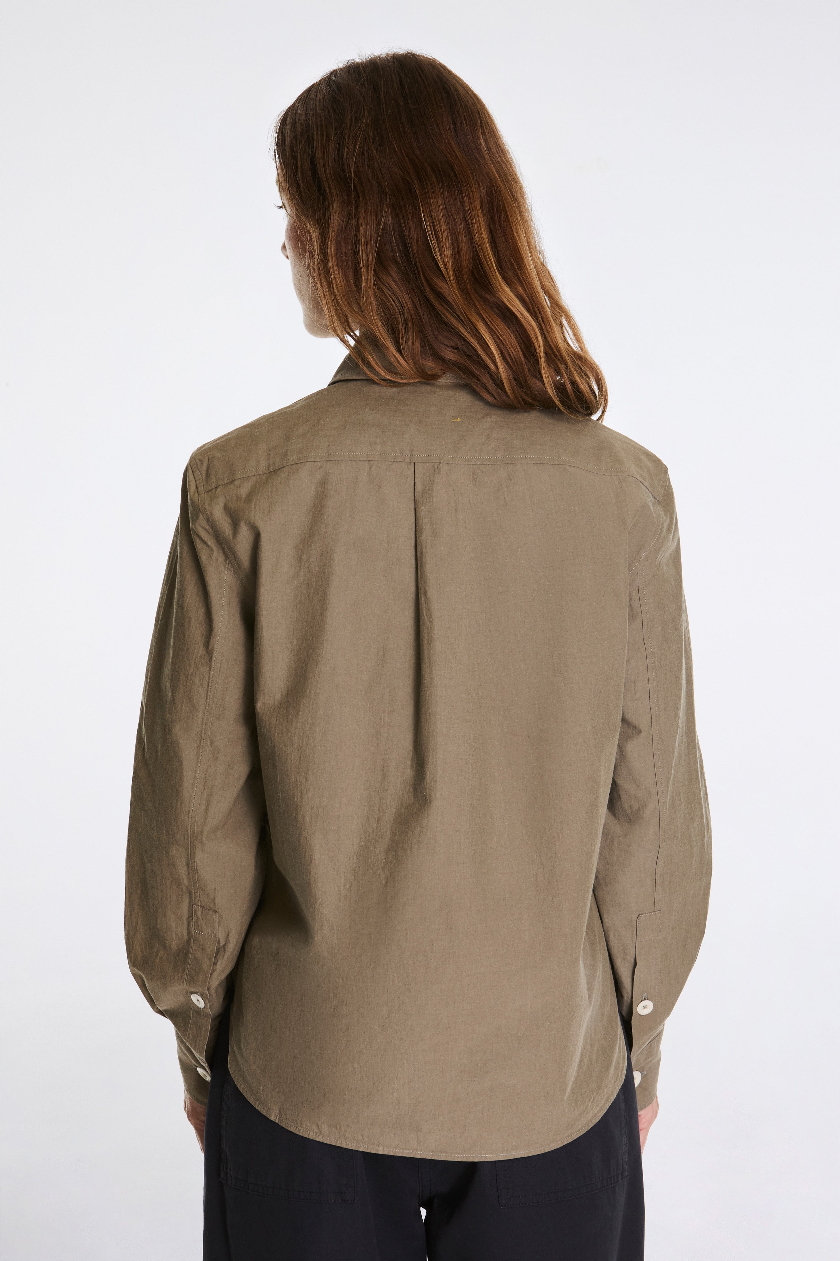 MHL Simple Shirt Khaki Green (W)