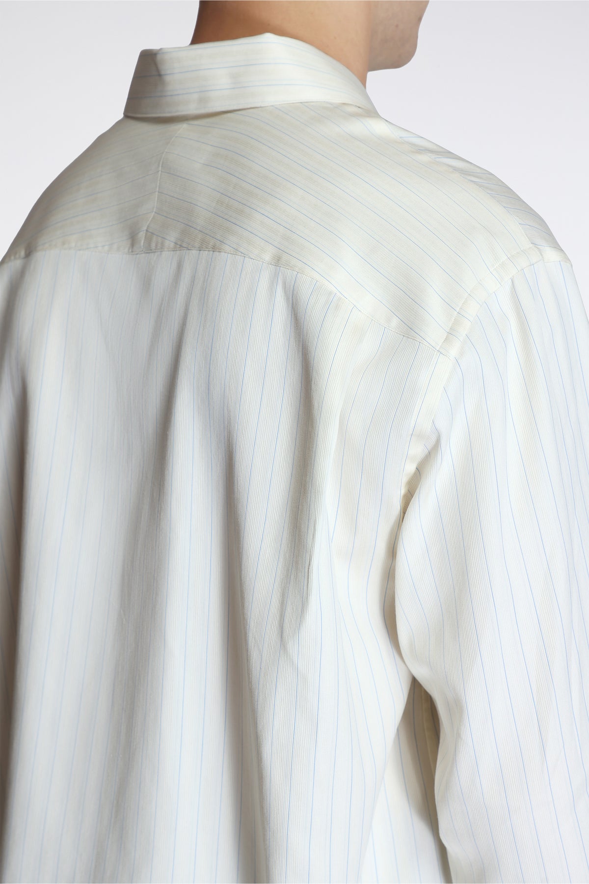 View Shirt Blue Pinstripe