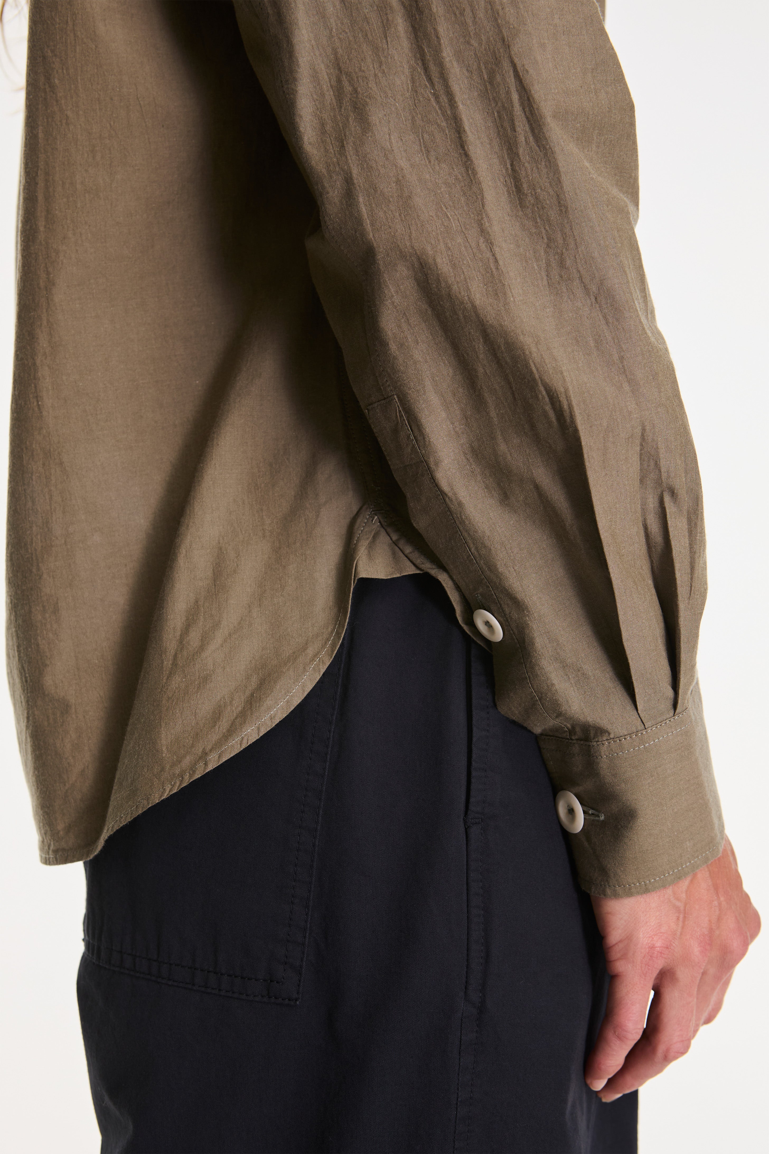 MHL Simple Shirt Khaki Green (W)