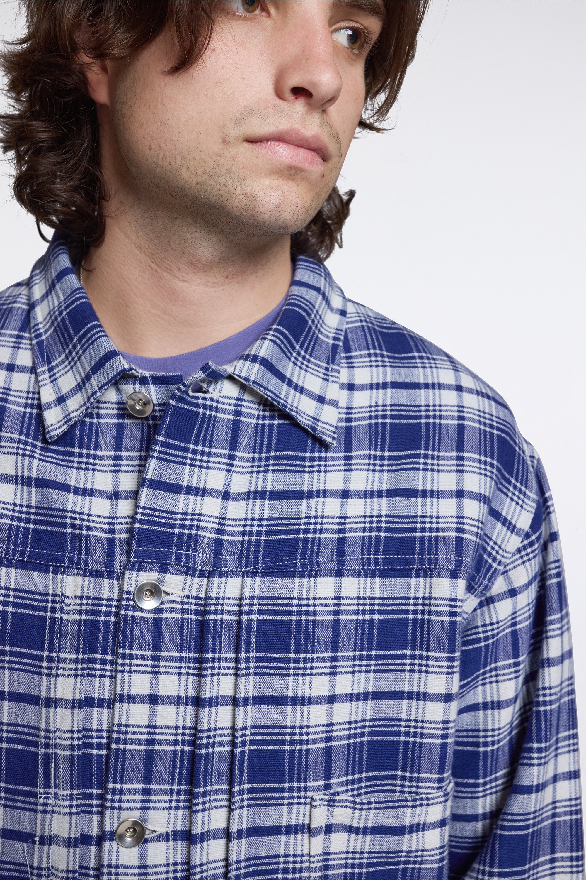 Friday Jacket Picnic Check Wonky-Wear Picnic Check Wonky-Wear