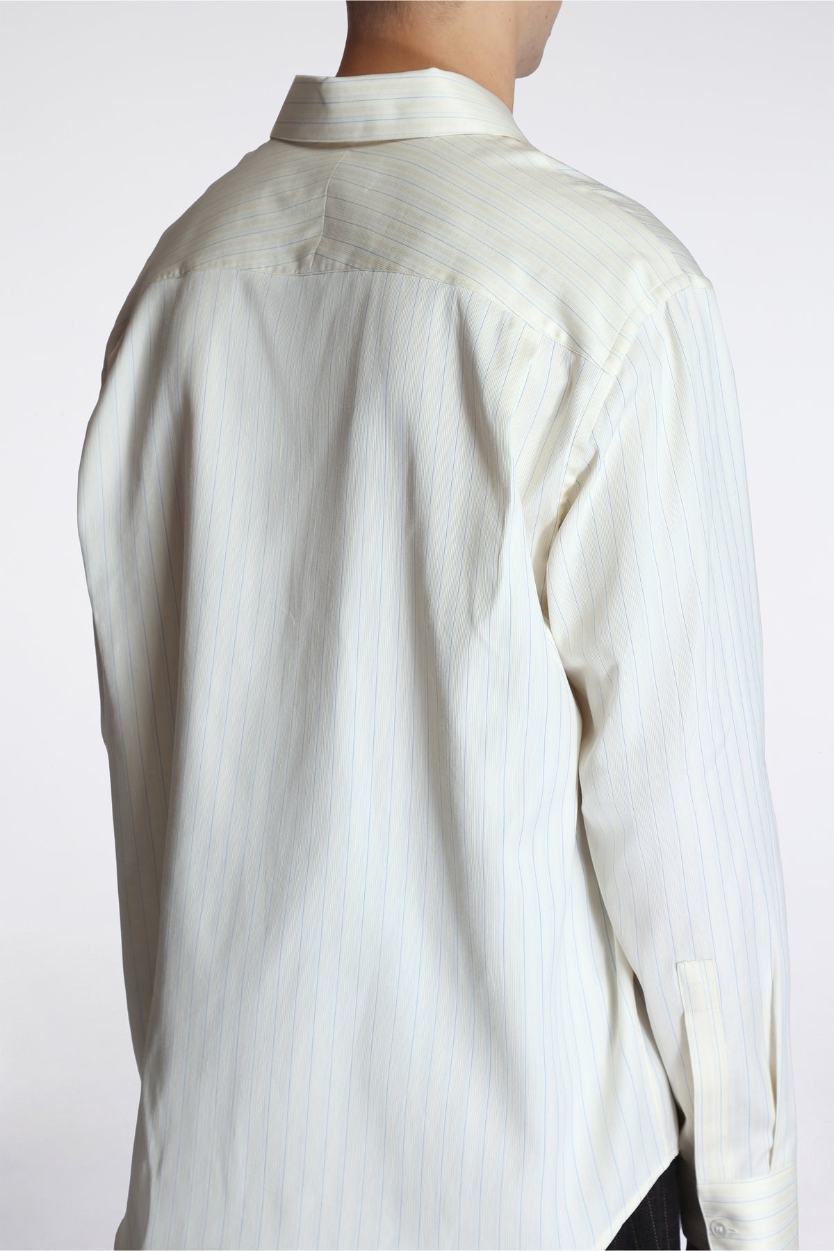 View Shirt Blue Pinstripe
