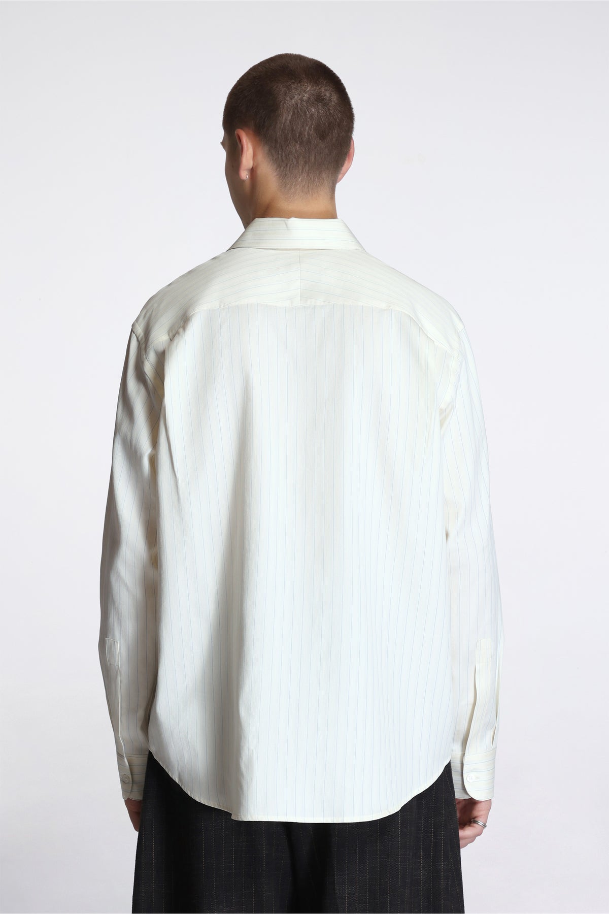 View Shirt Blue Pinstripe
