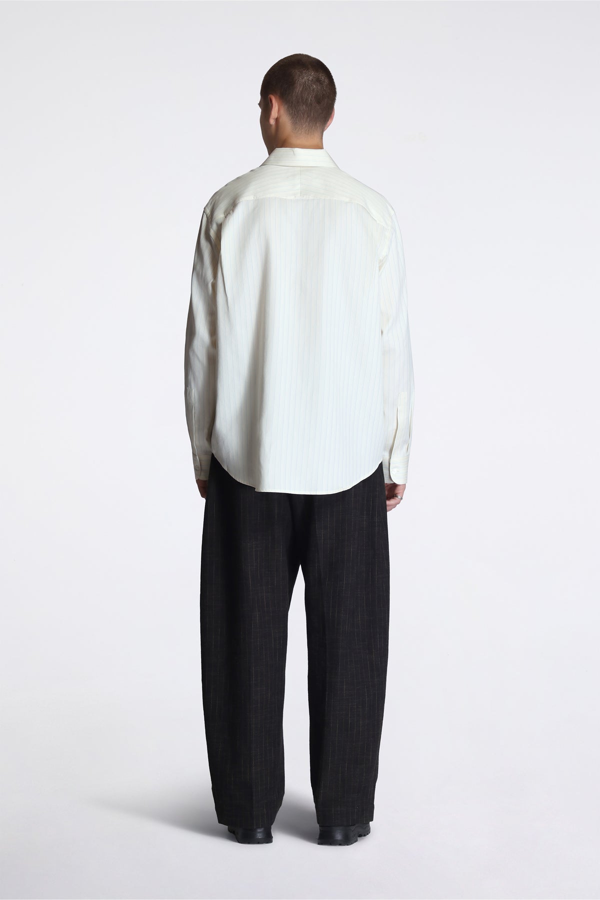 View Shirt Blue Pinstripe
