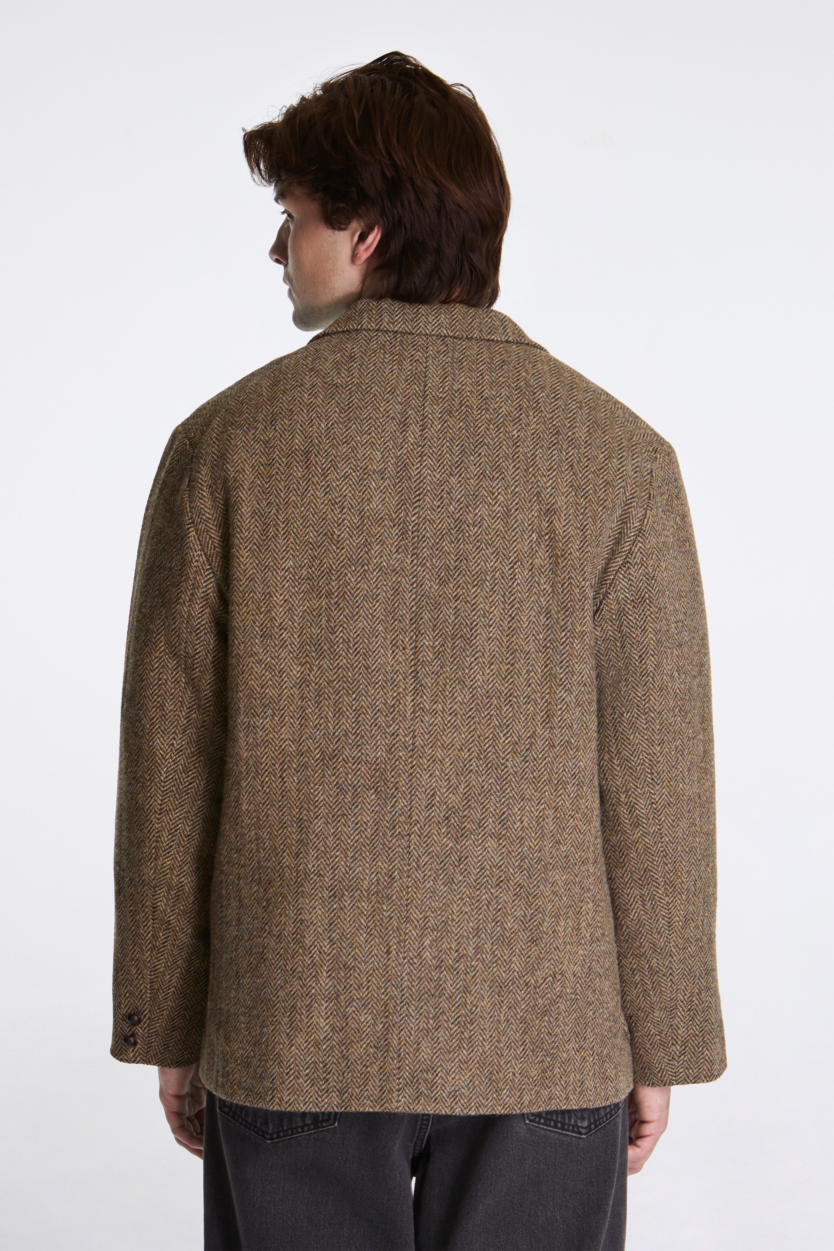 Relax Fit Harris Tweed Jacket