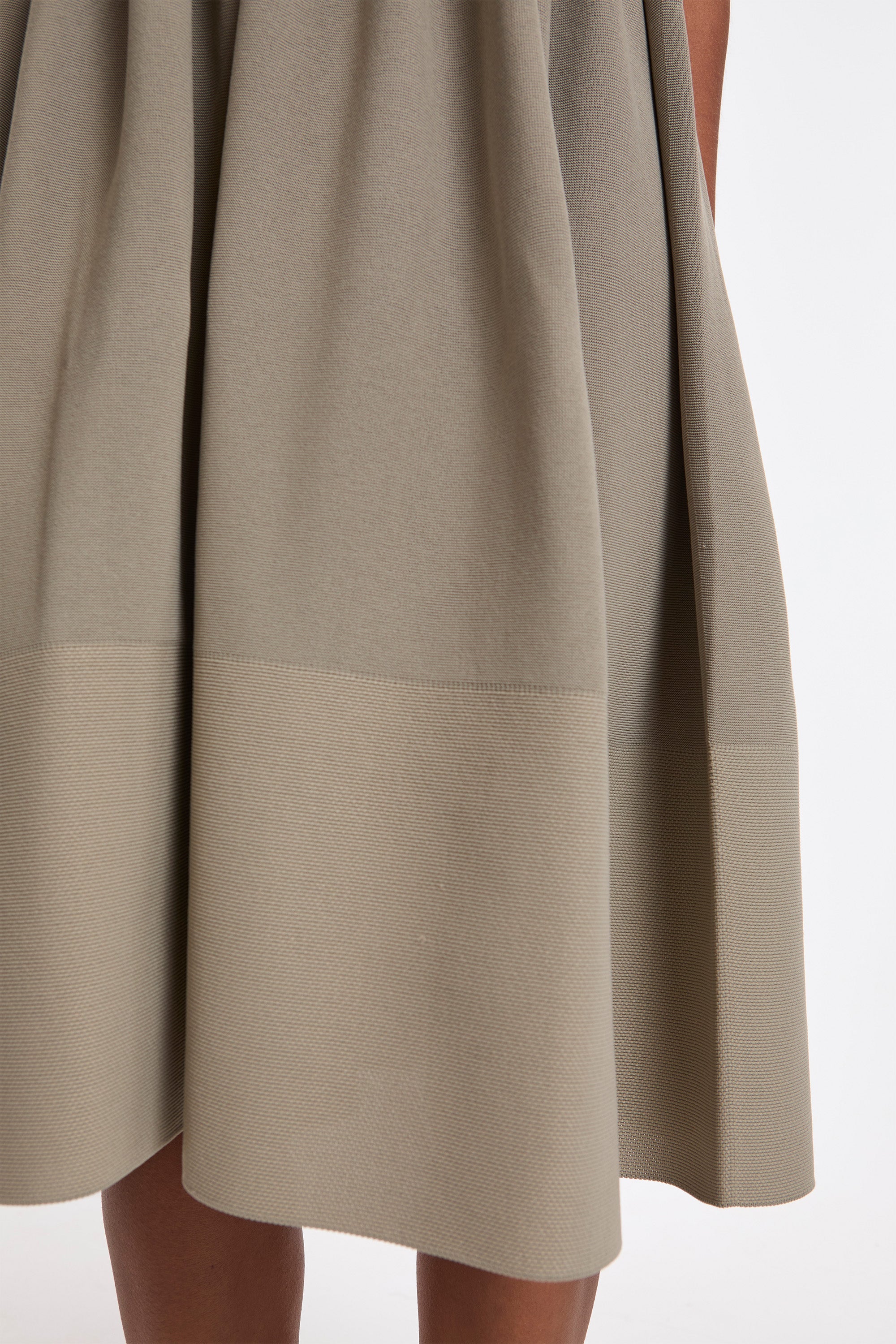 Rivulet Sleeveless Eyelet Dress Light Taupe