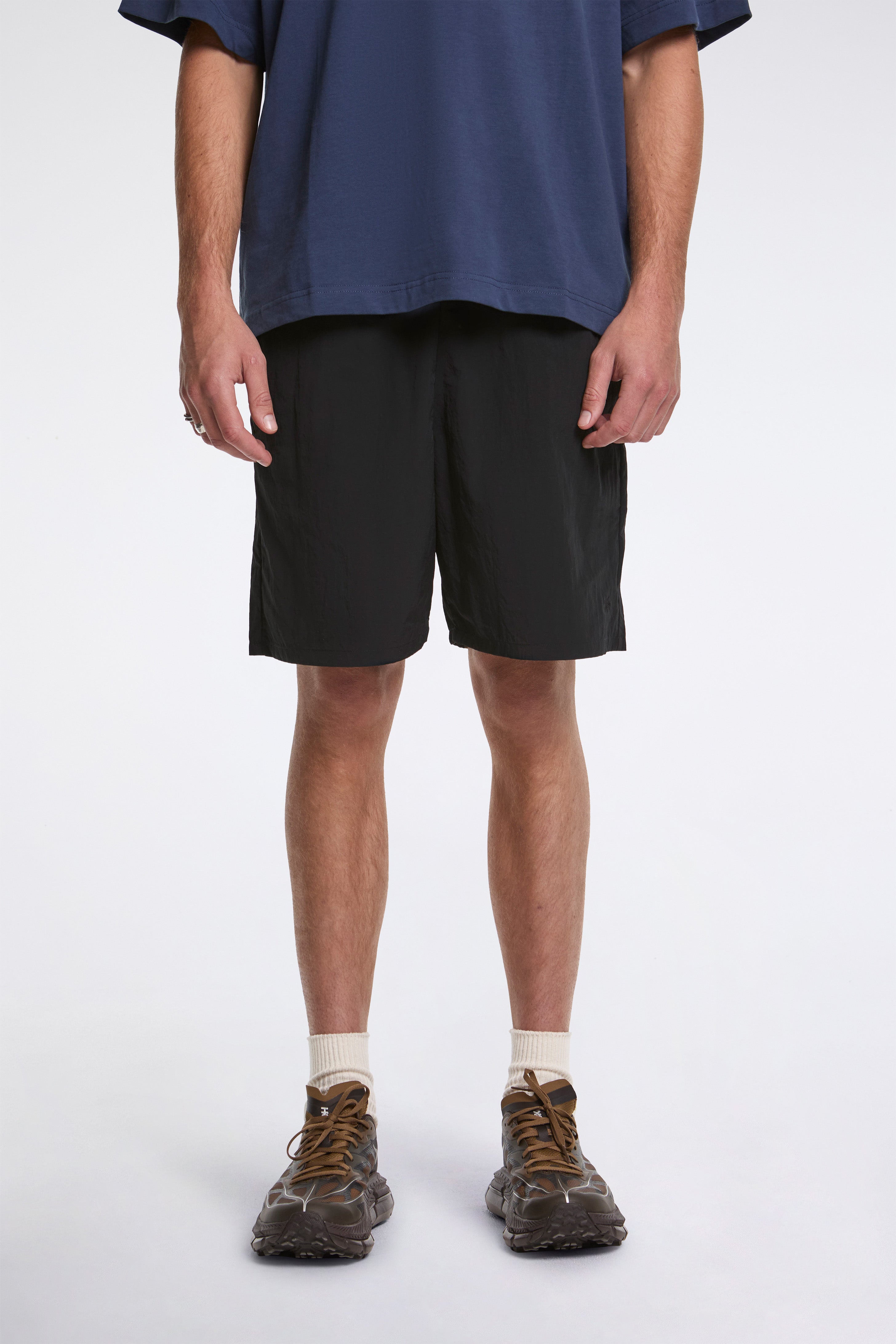 Nylon Shorts Black