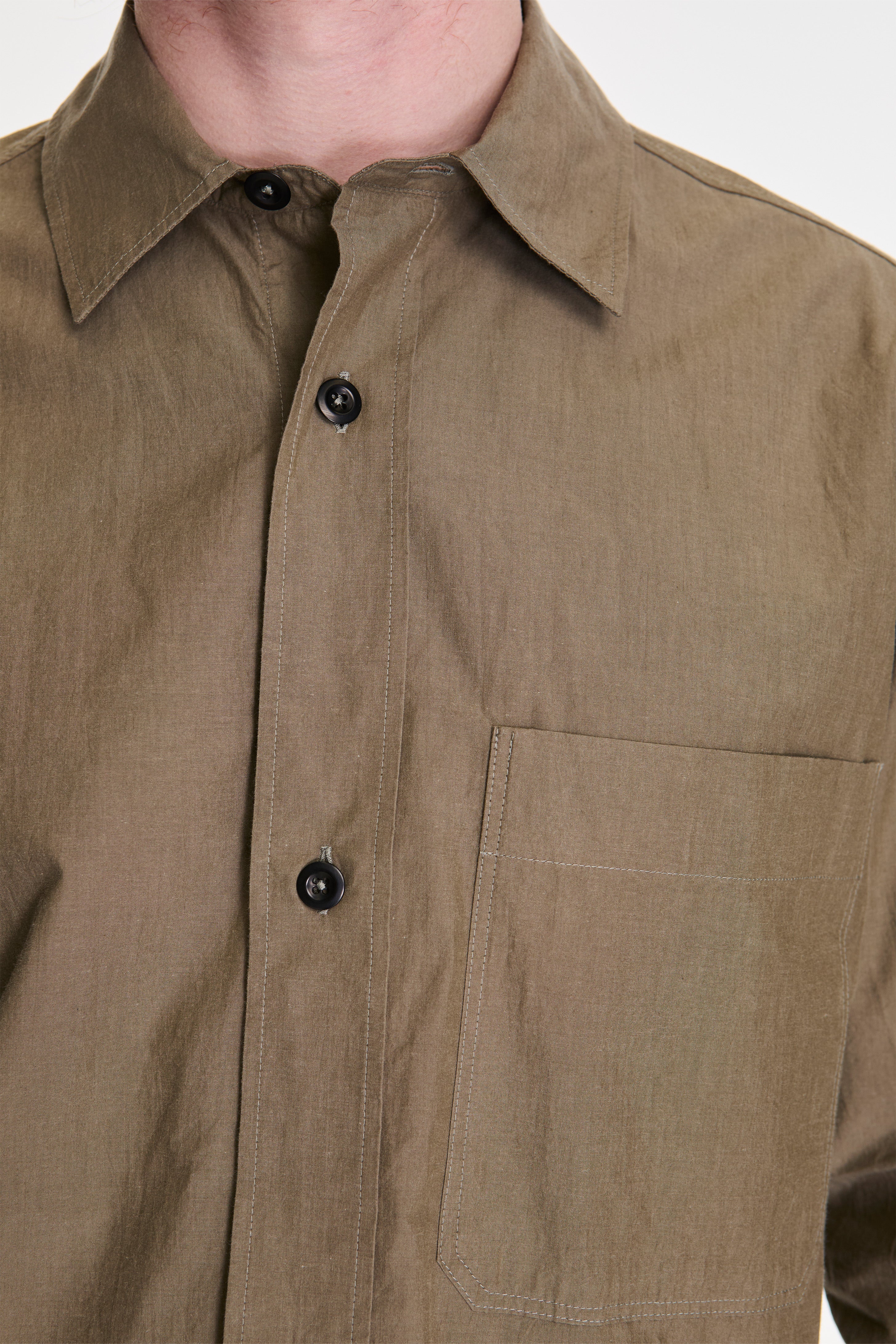 MHL Basic Shirt Khaki Green