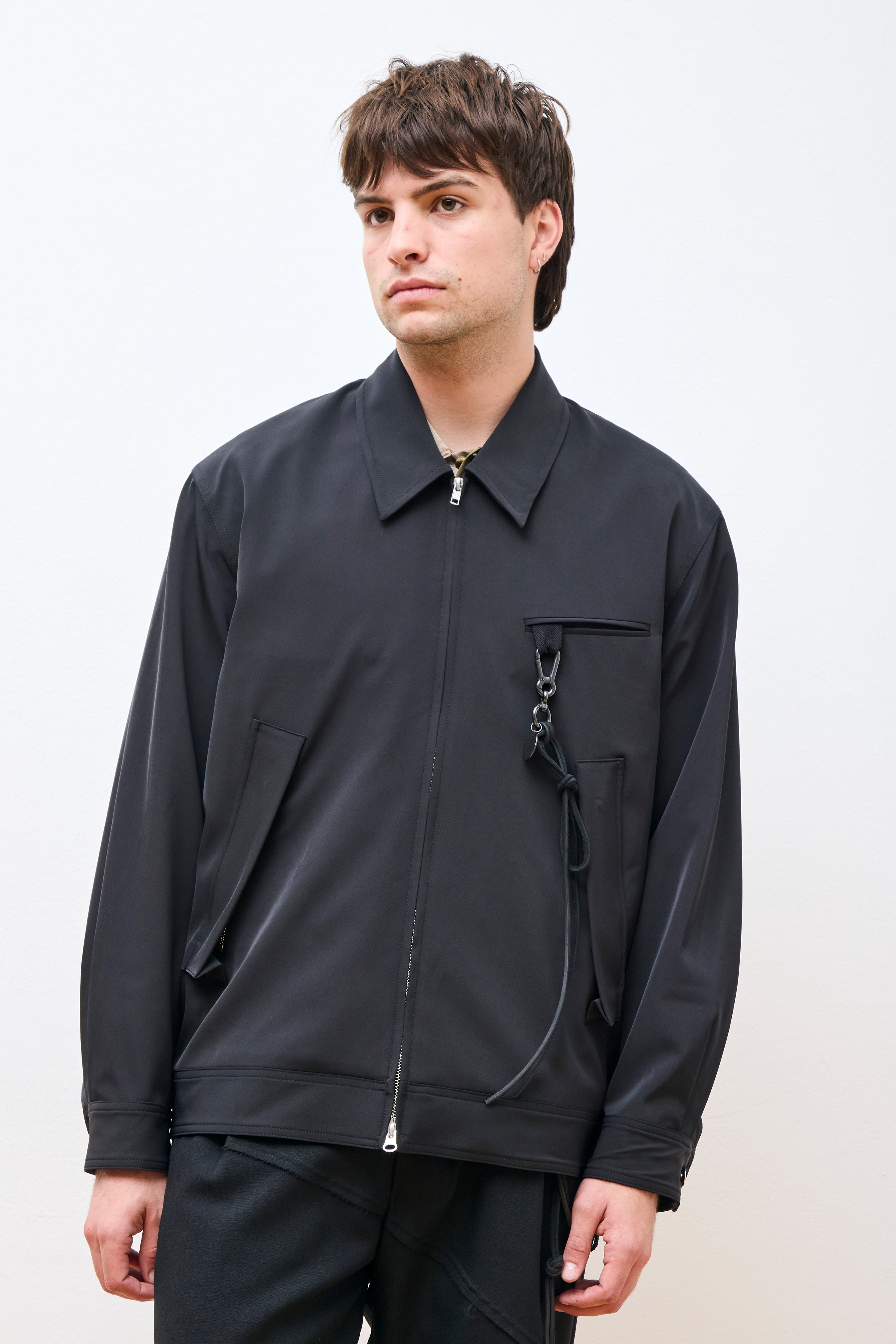 Coach Jacket Poly Tech Black