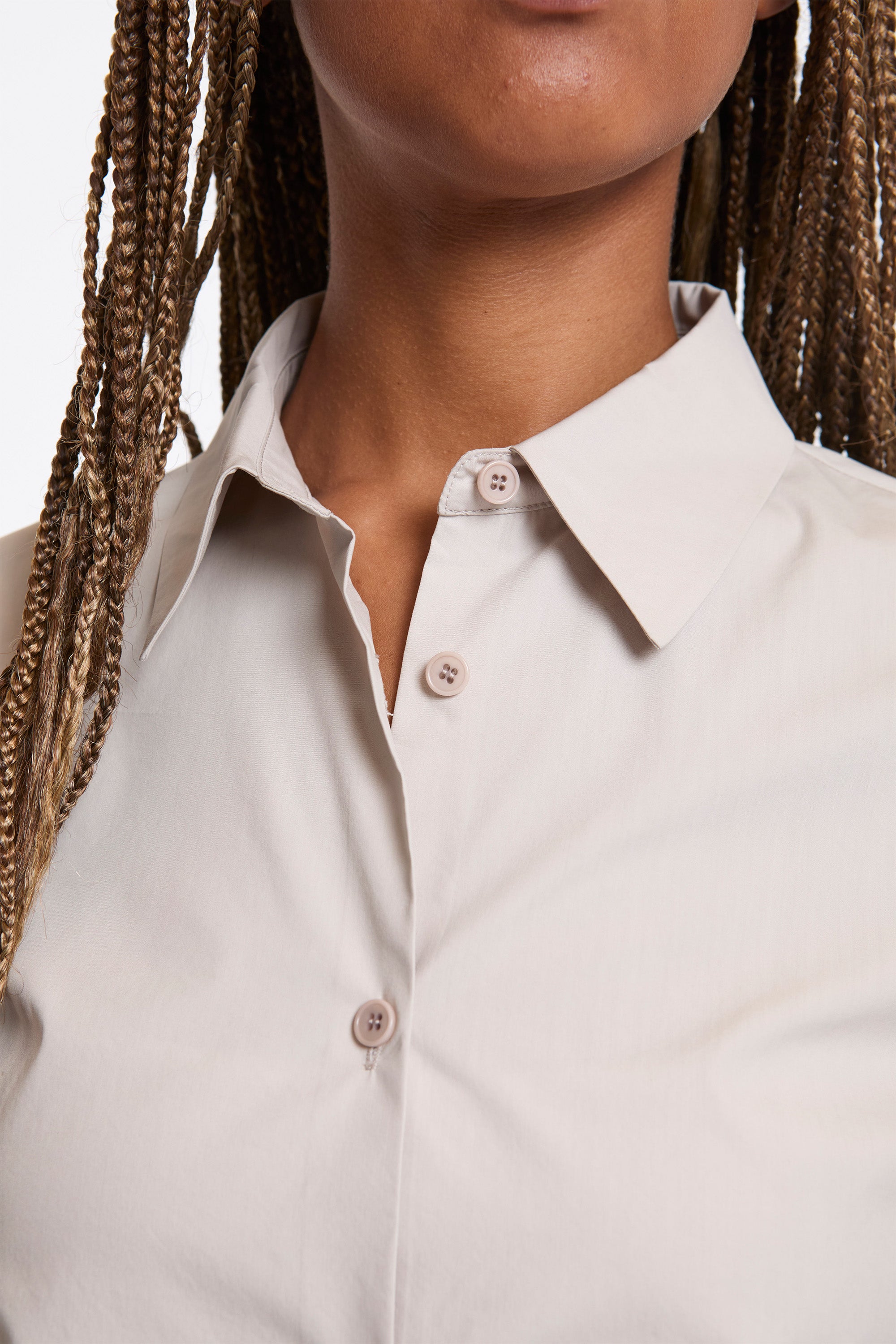 Slim Shirt Beige