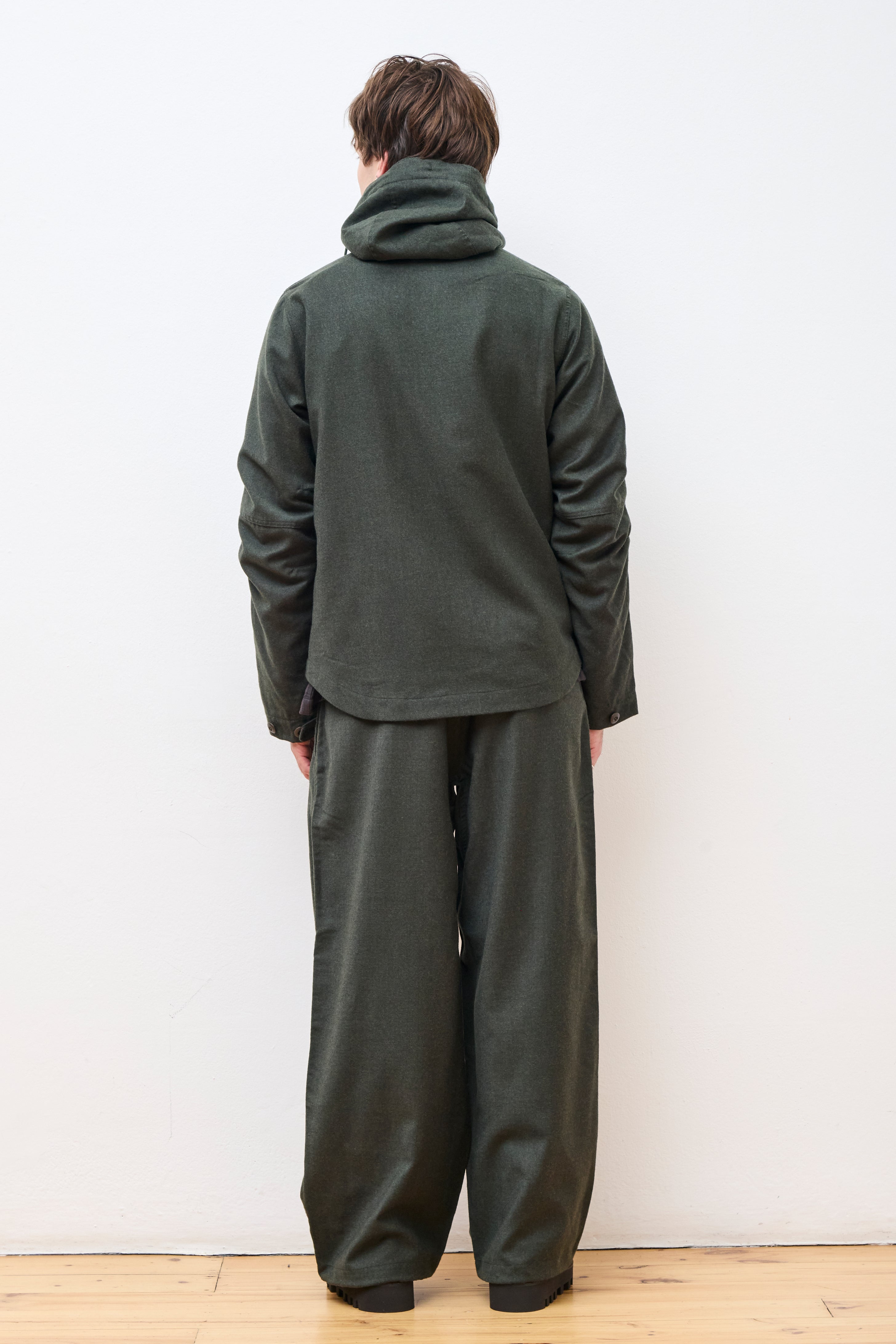 Tibetan Monk Jacket Dark Olive