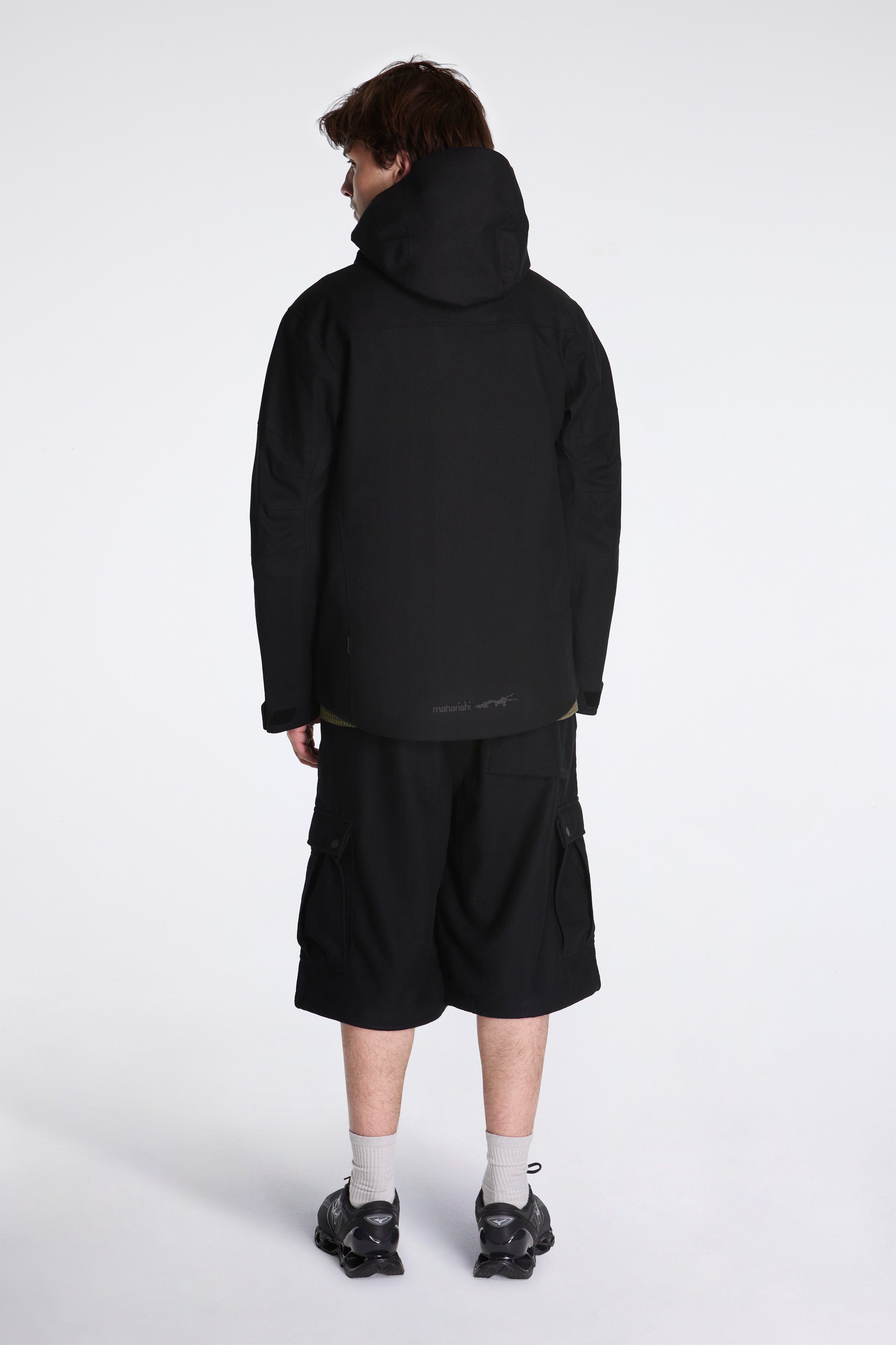 Seam Sealed Hanbok Jacket Black