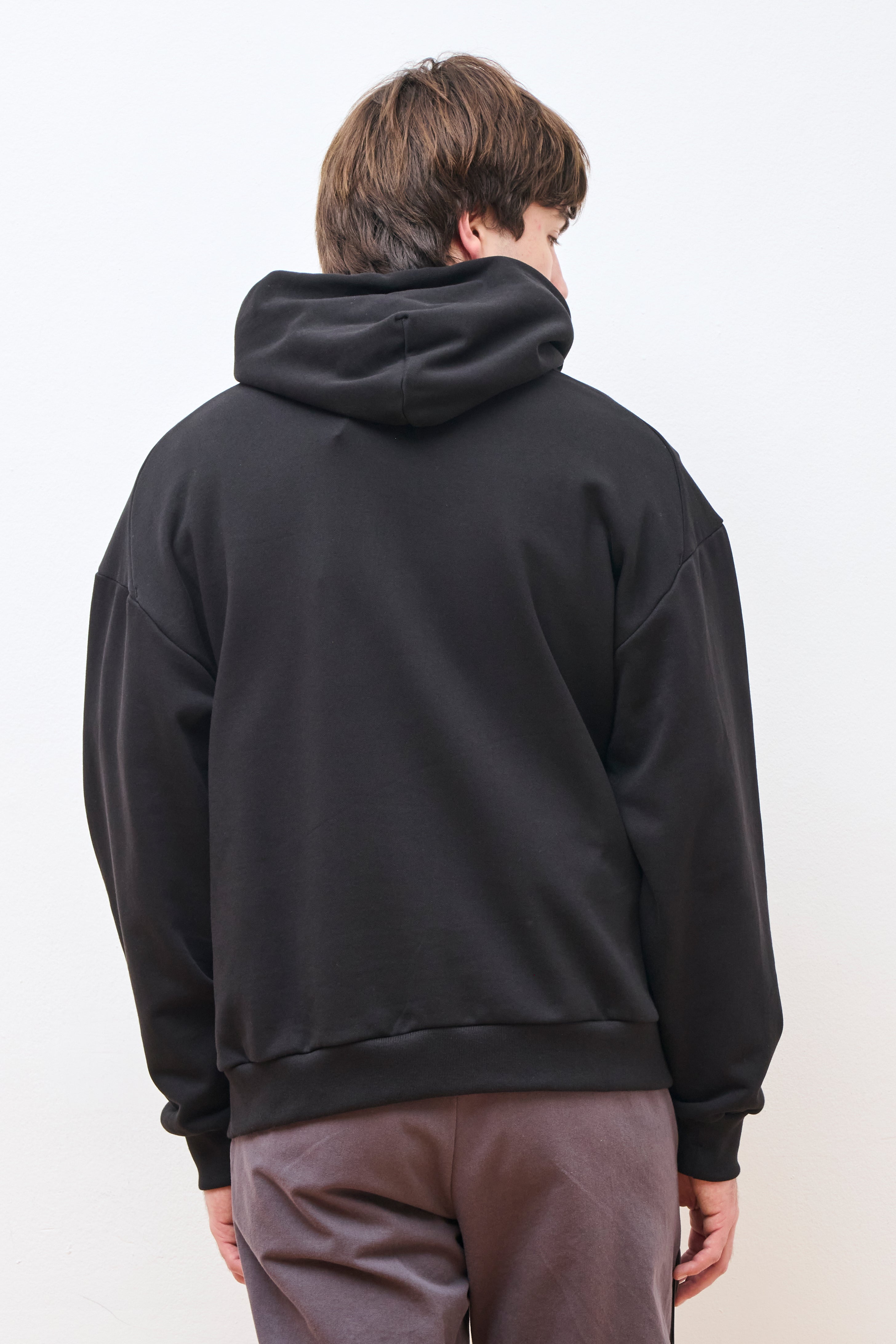 8.0 Hoodie Center Black