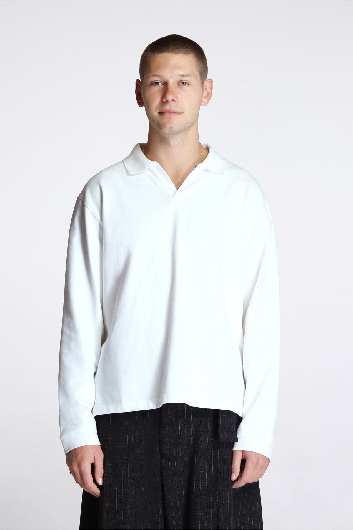 Sudds L/S Polo Parchment