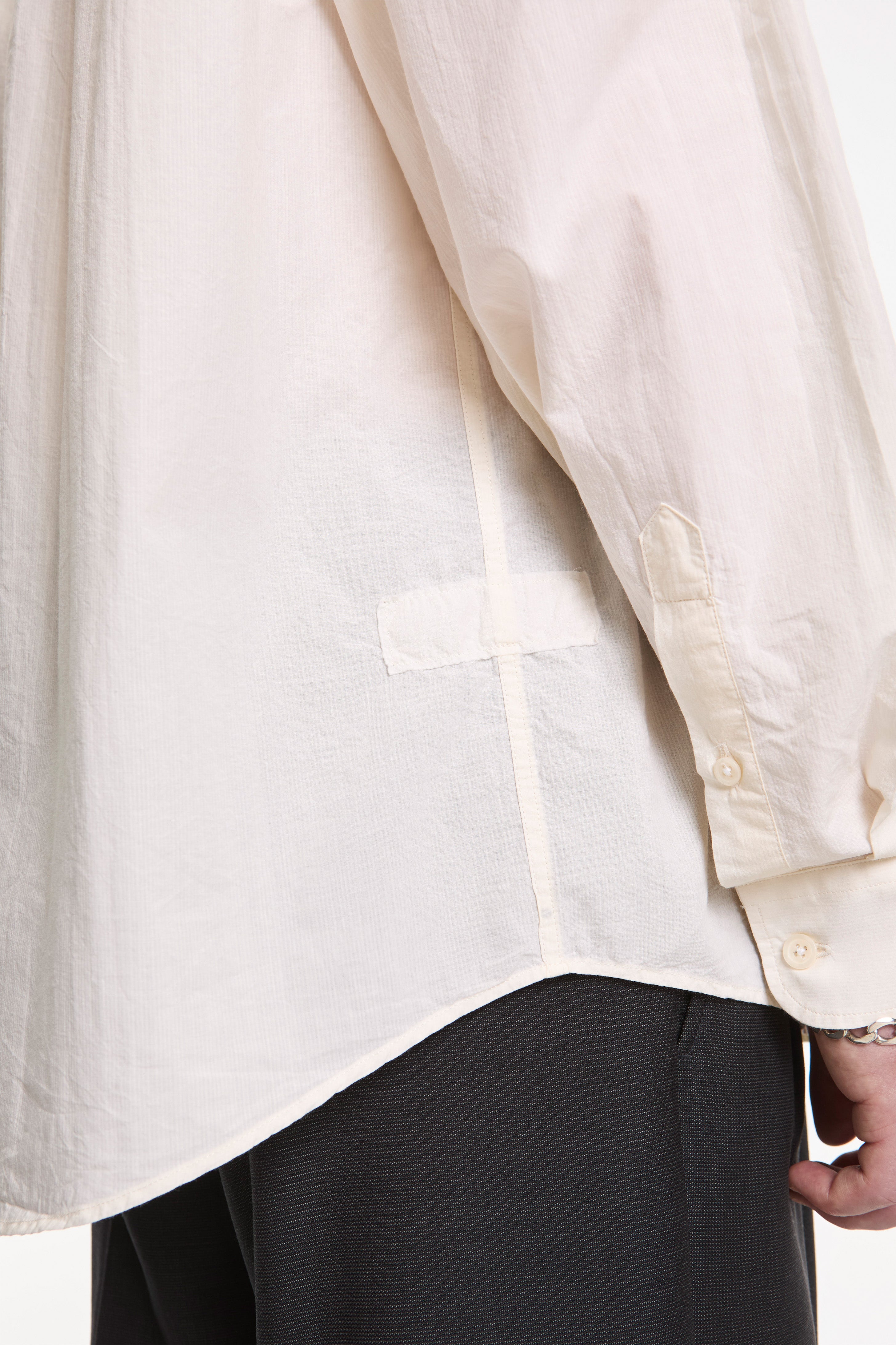 Essay Shirt Off White Micro Check