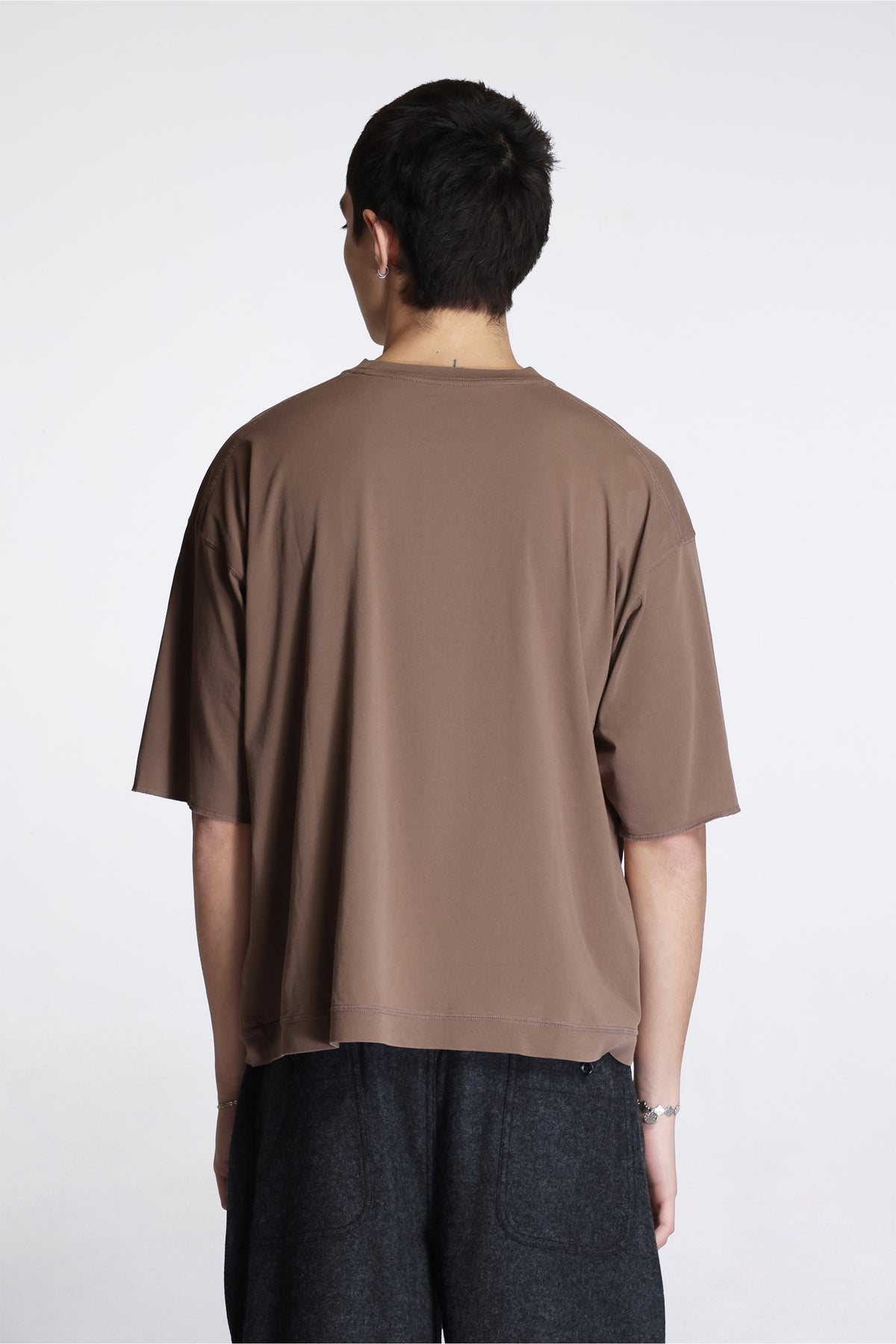 Ooal Pocket Tee Light Brown