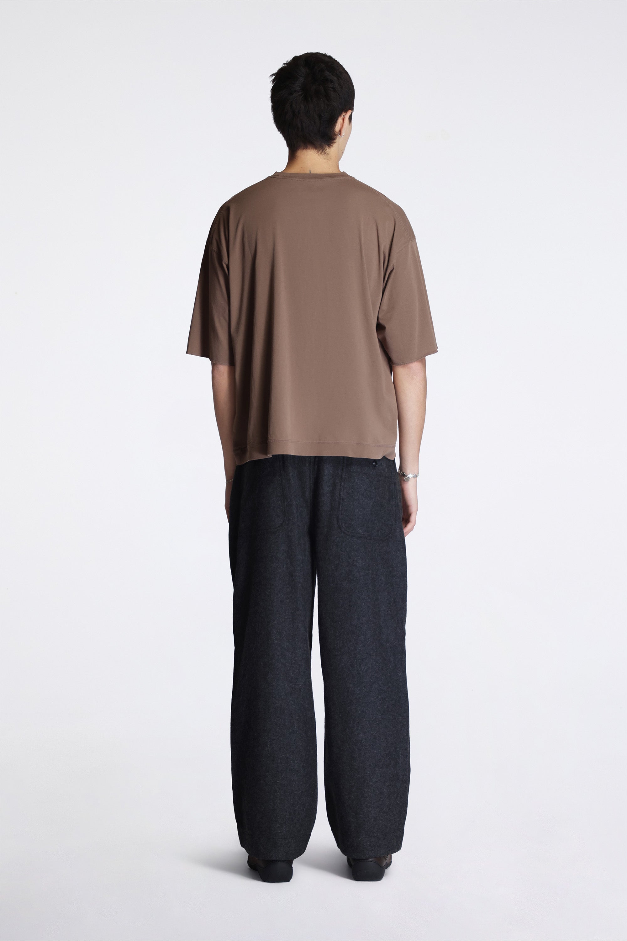 Ooal Pocket Tee Light Brown