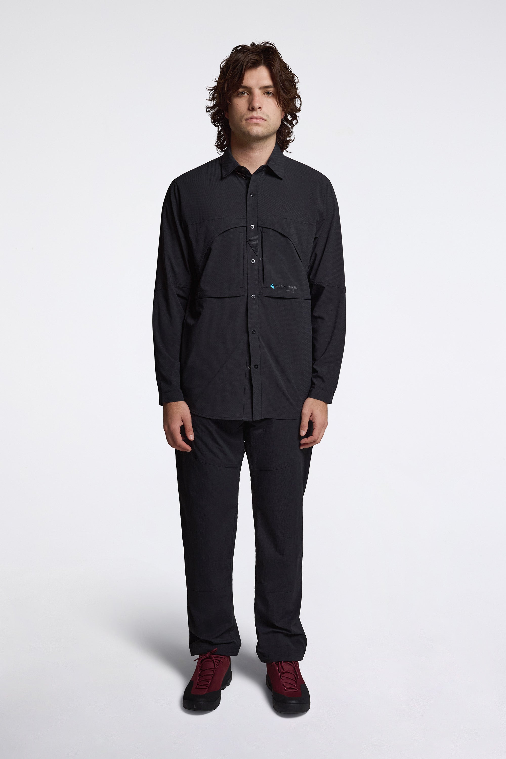Barrö Ls Shirt M'S Black