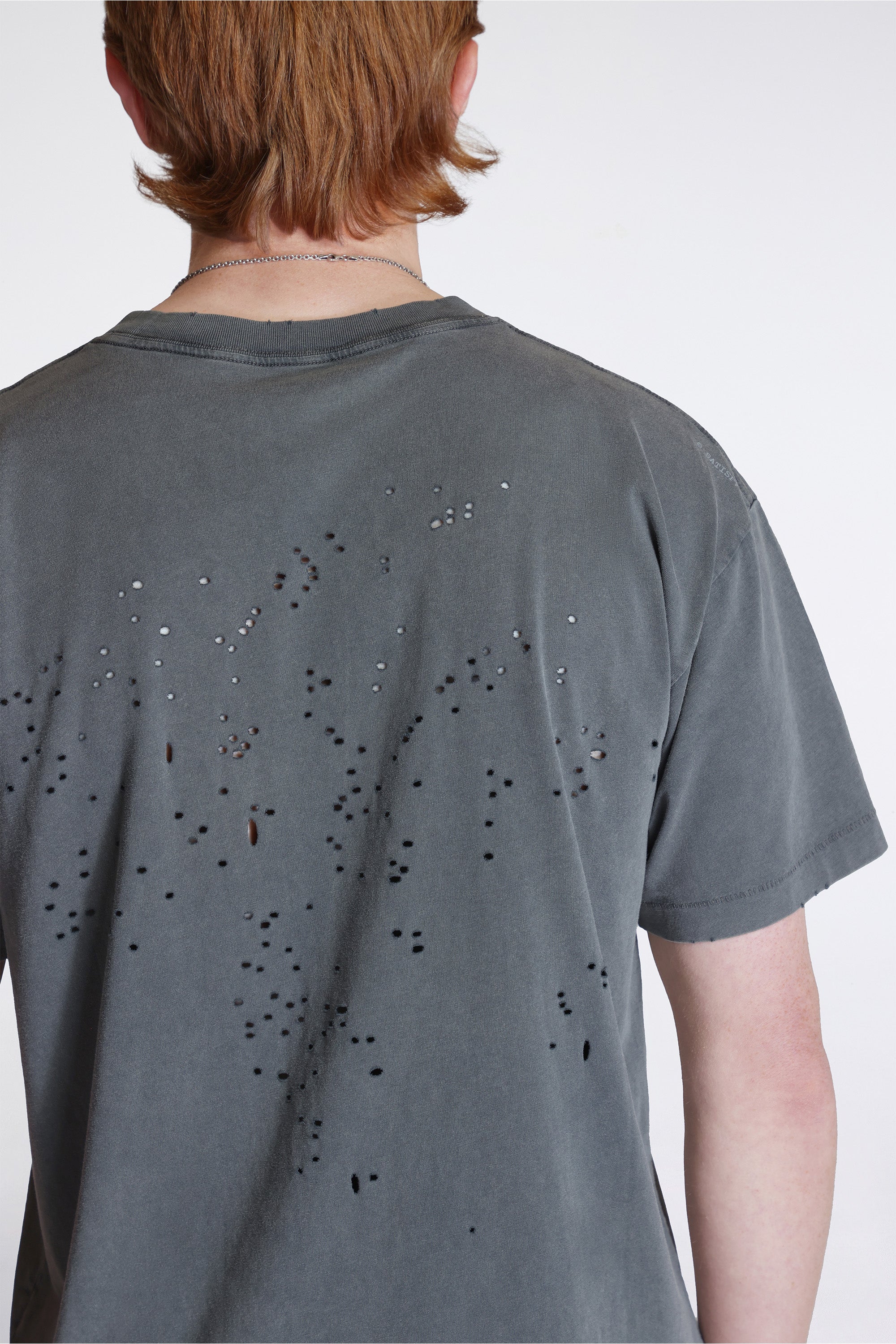 Mothtech T-Shirt Faded Black