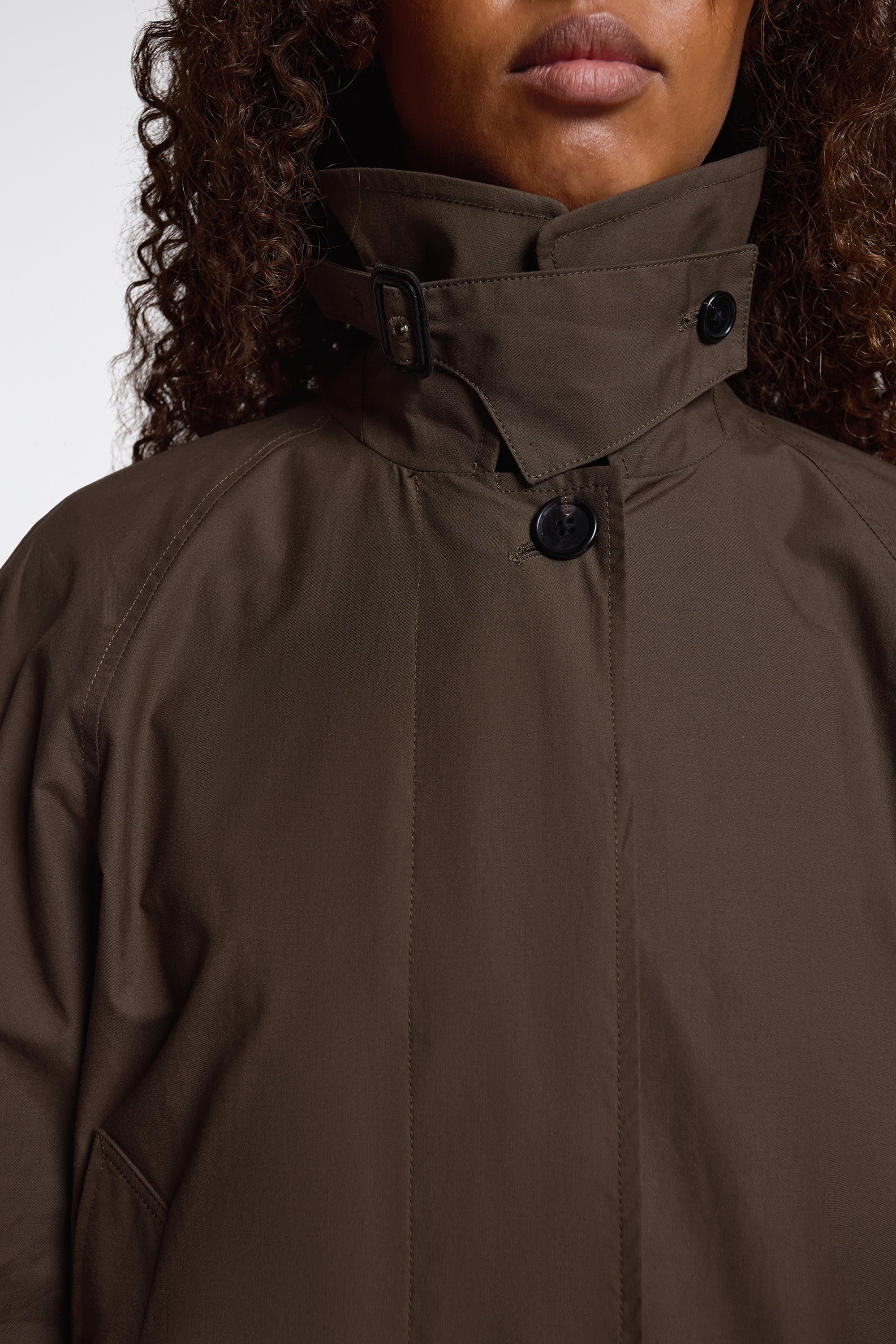 Short Trench Khaki