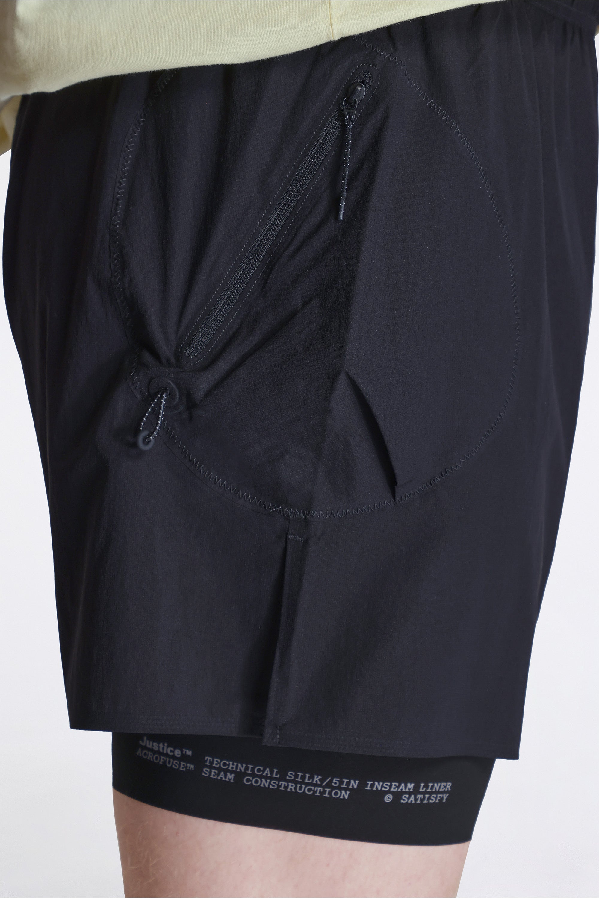 Rippy Cordura 5 Trail Shorts Black