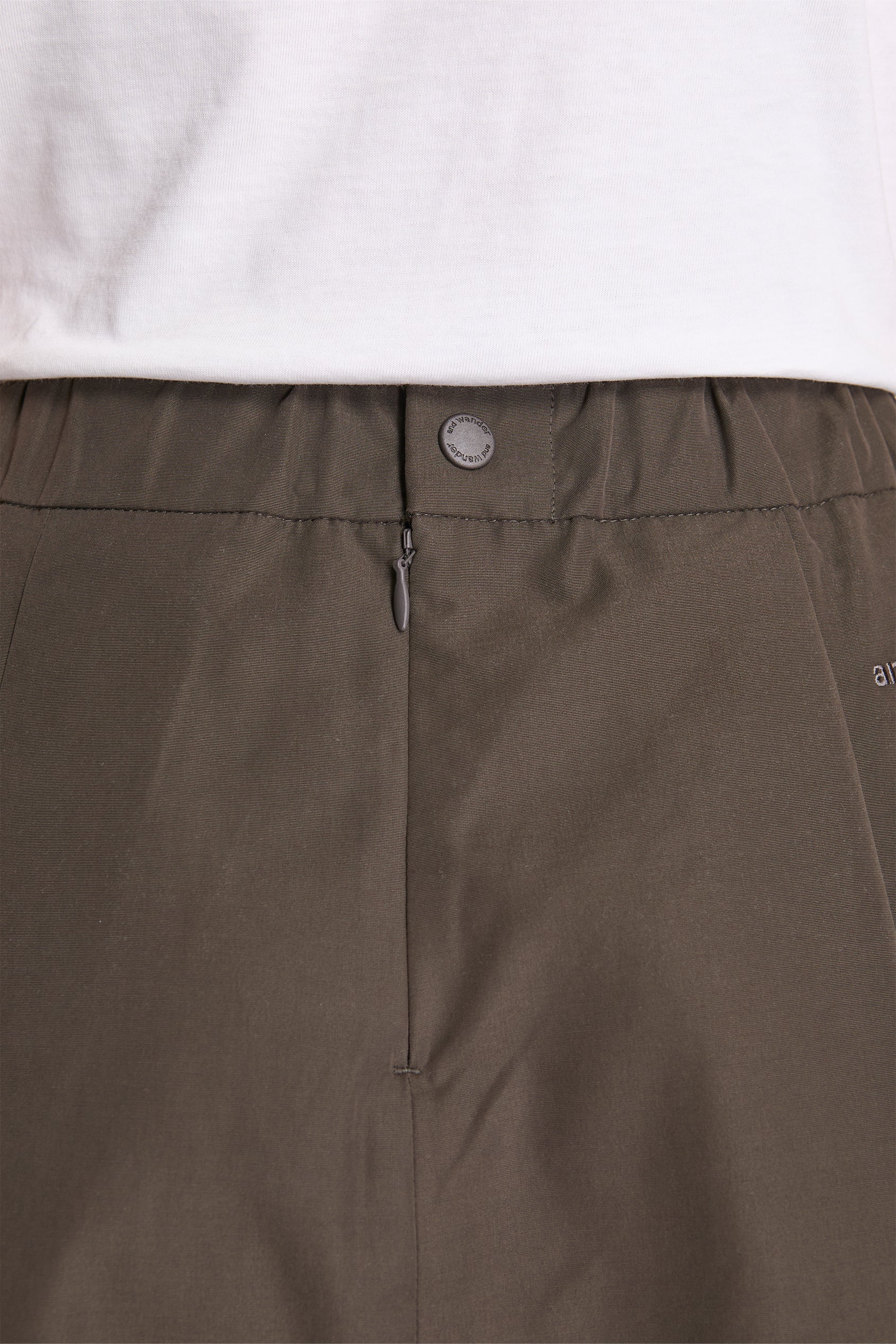 High Count Cloth Skirt L.Khaki