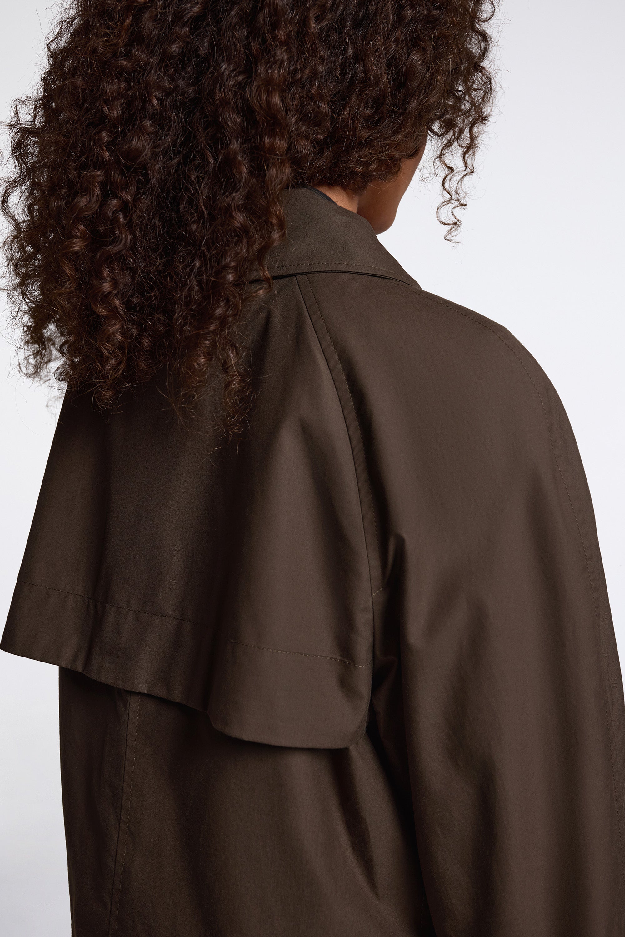 Short Trench Khaki