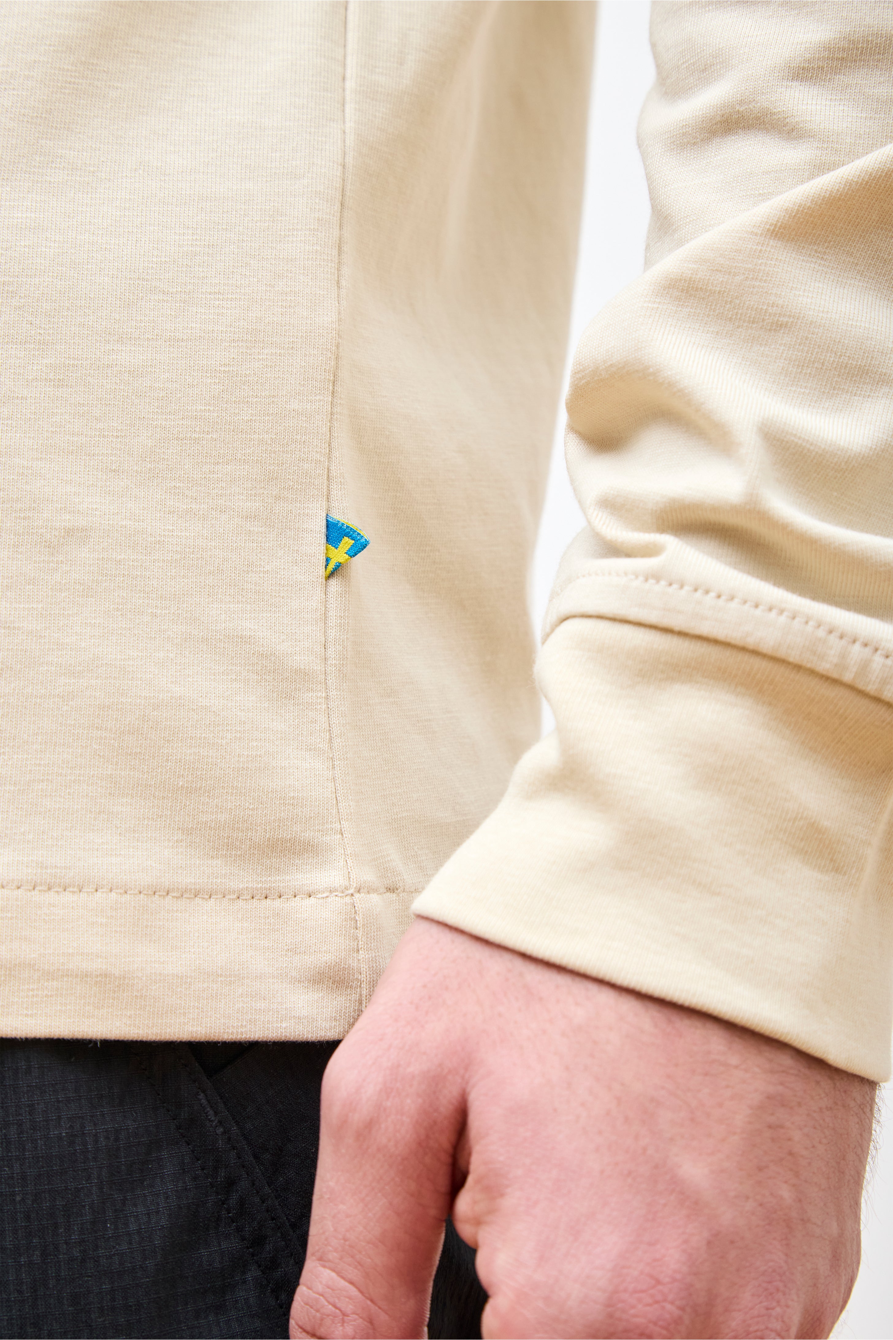 Root Logo LS Tee M's Clay