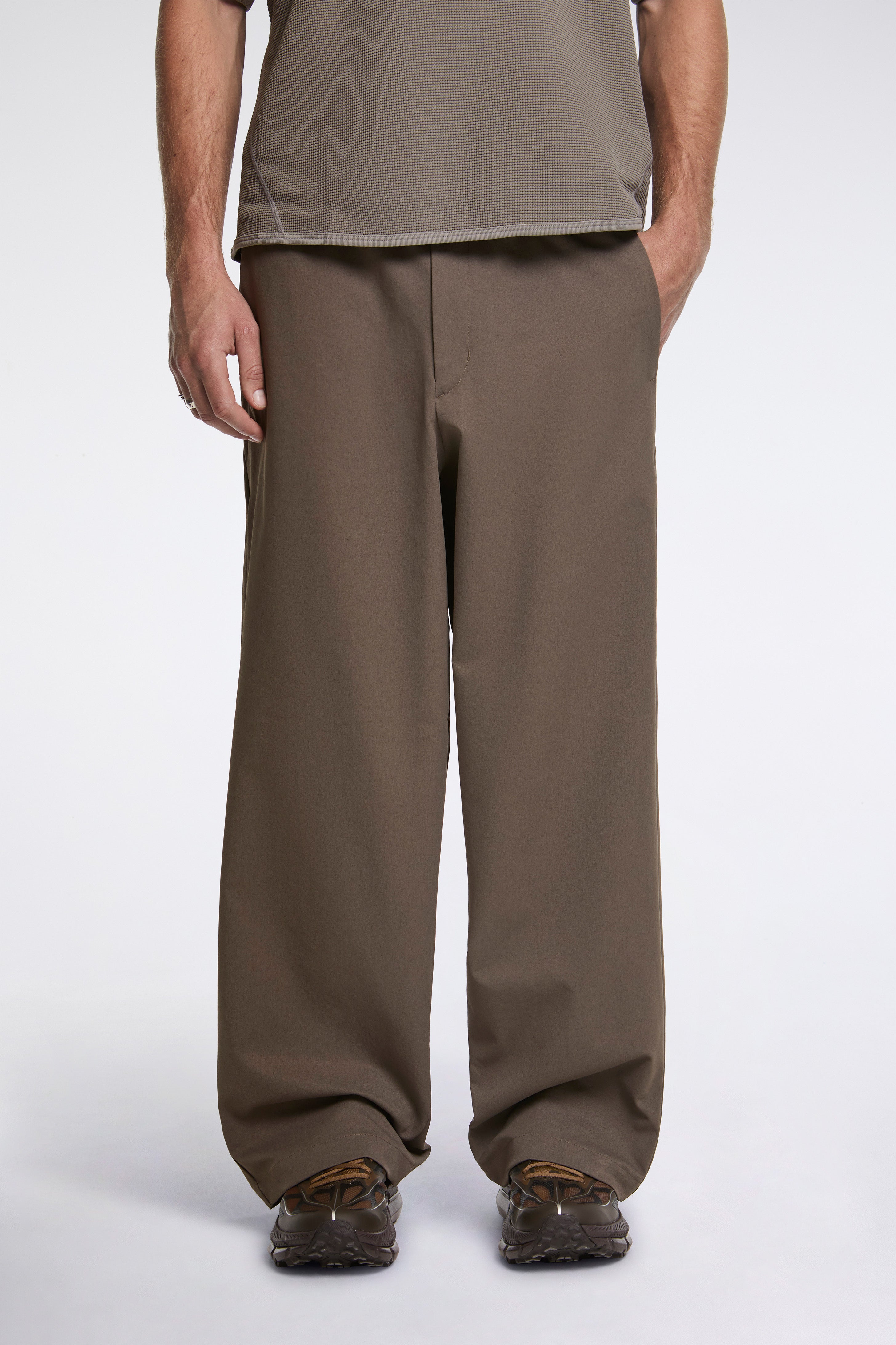 Baggy Straight Pants Sand Land