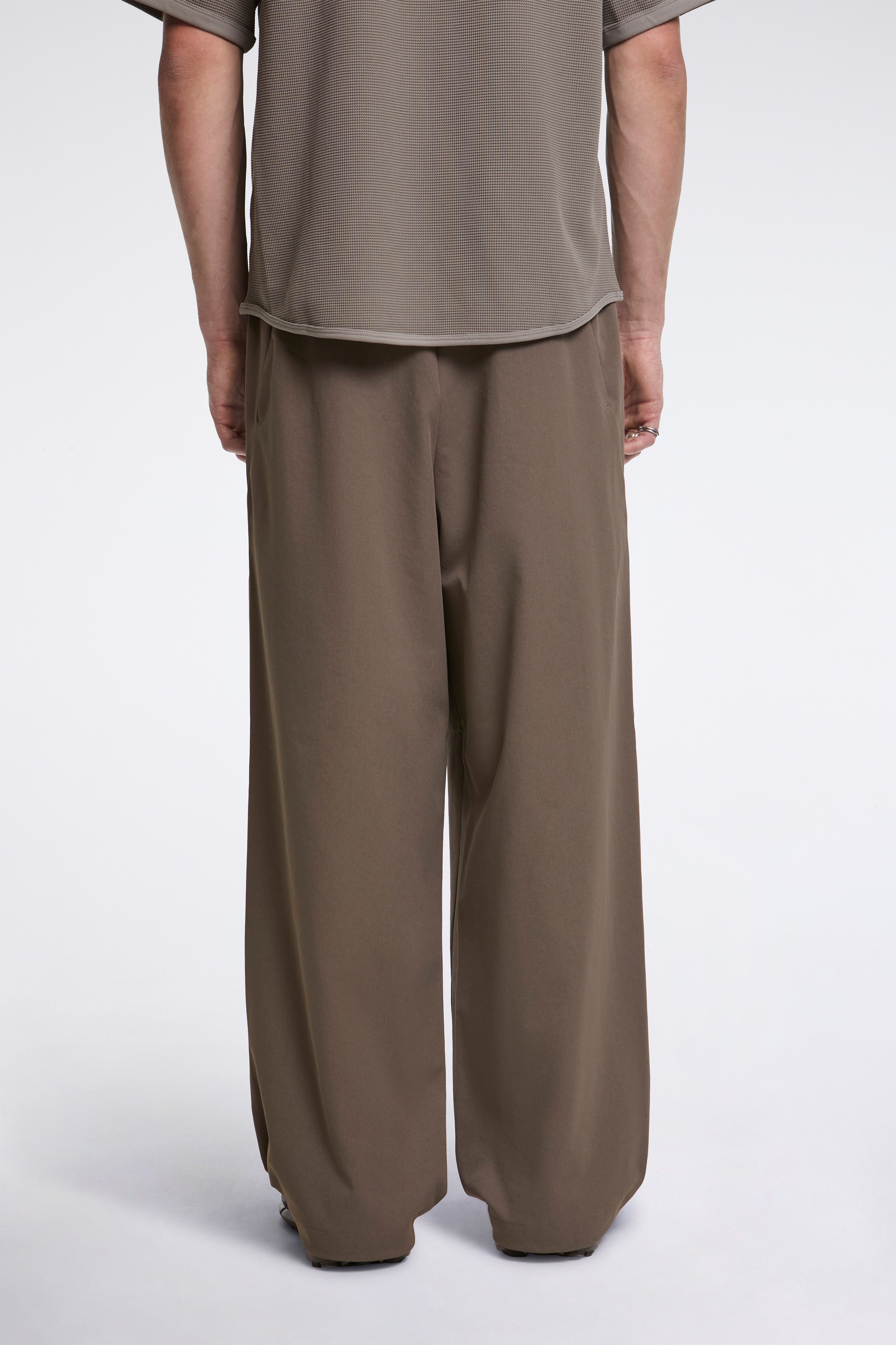 Baggy Straight Pants Sand Land