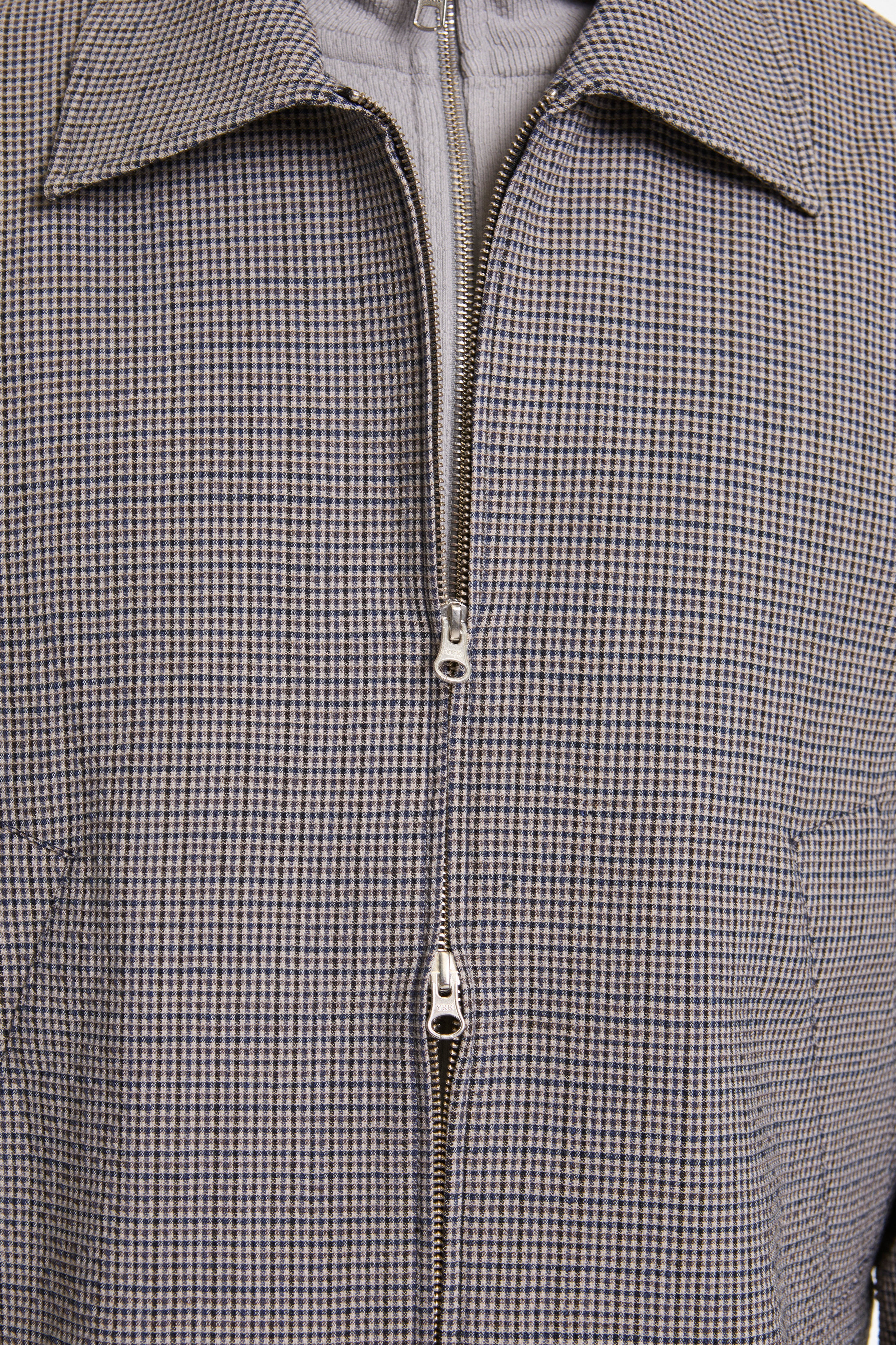 Mail Jacket Taupe Check