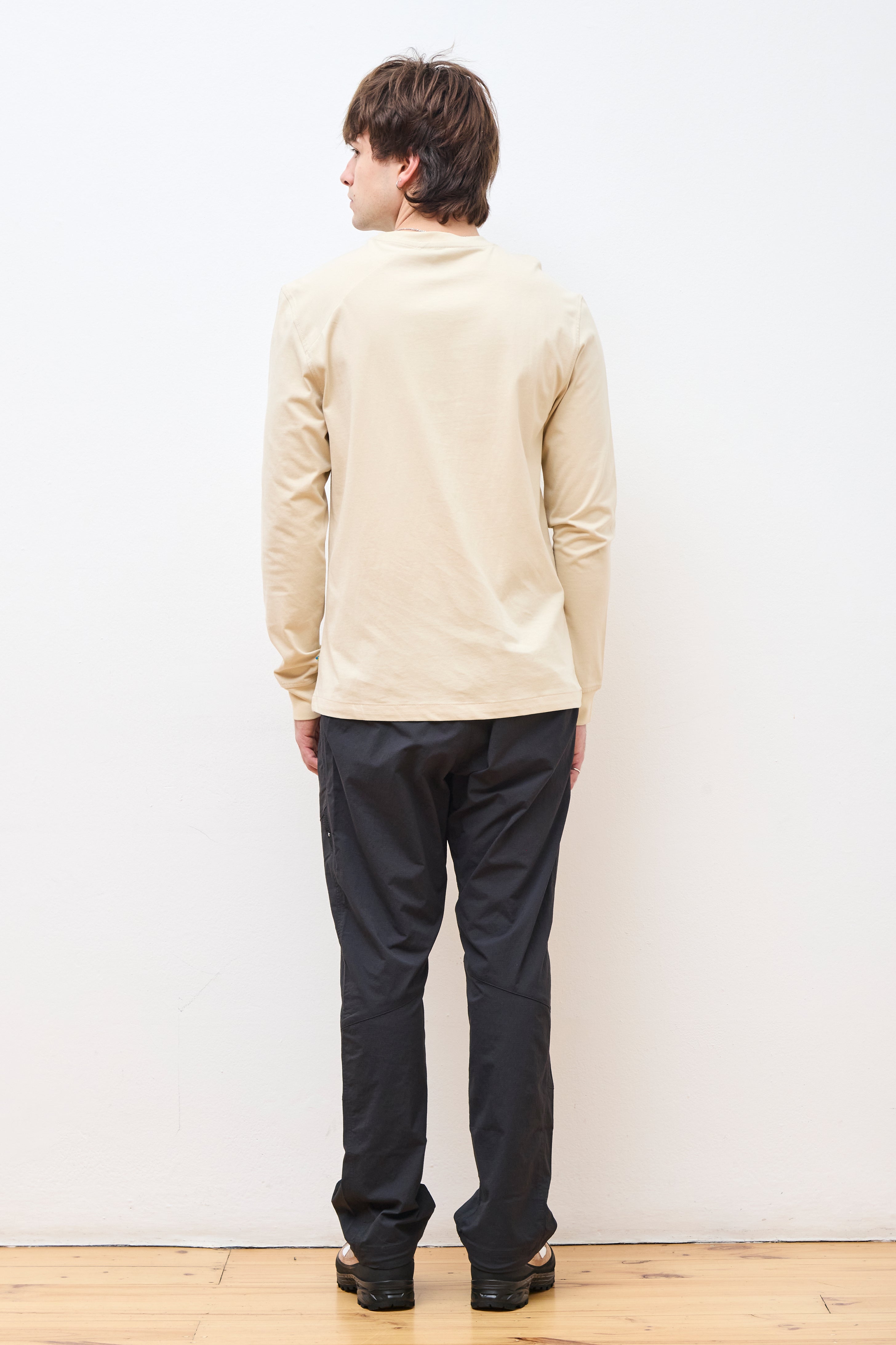 Root Logo LS Tee M's Clay