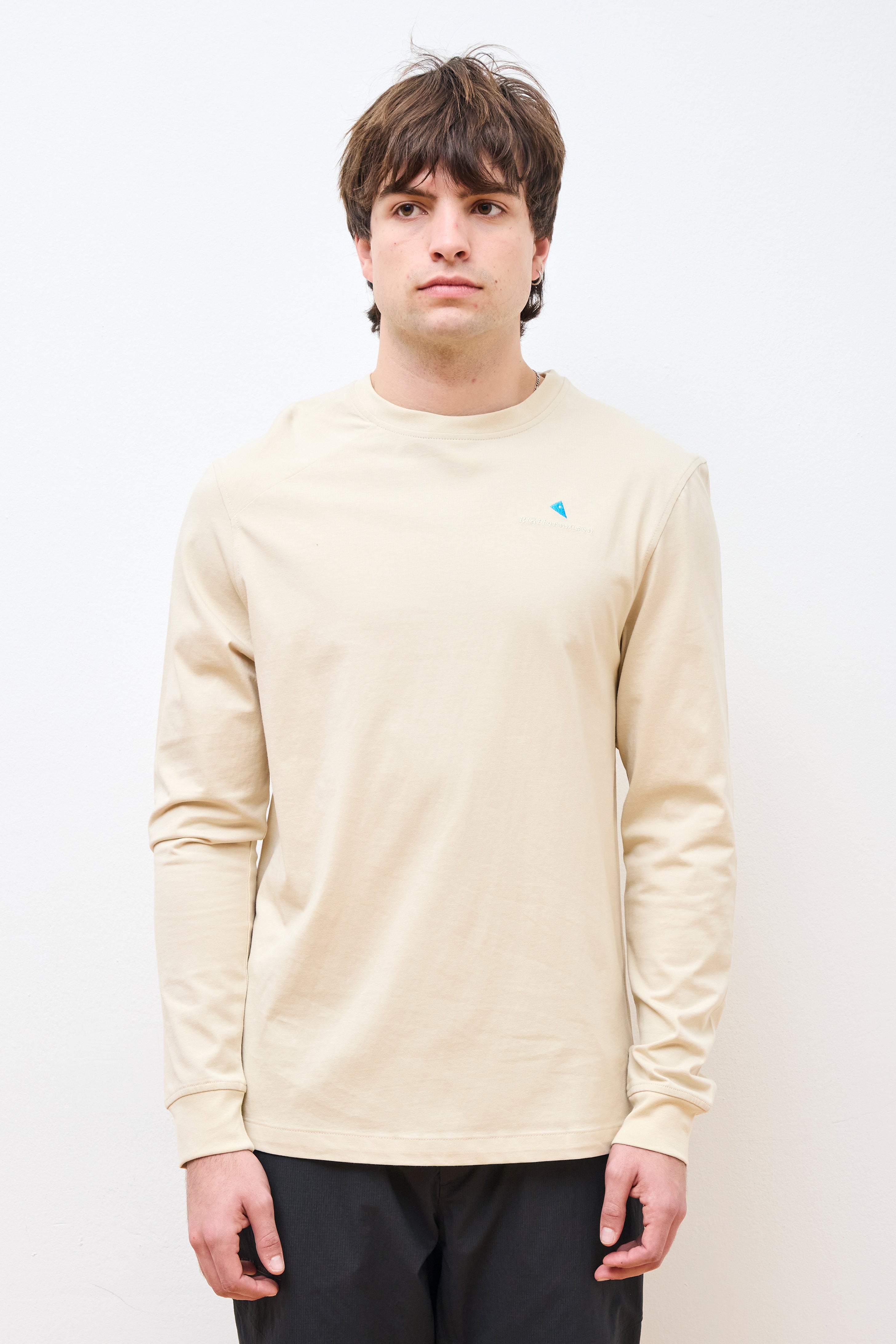 Root Logo LS Tee M's Clay