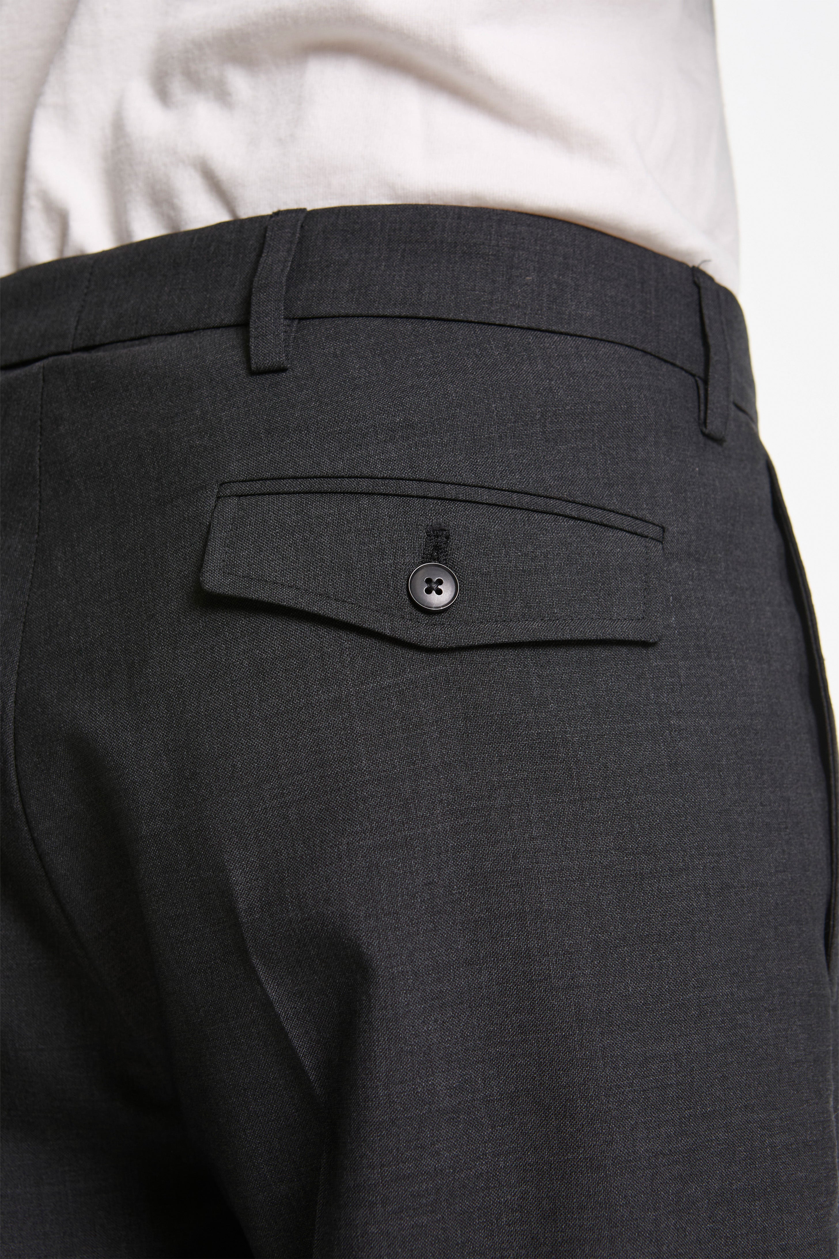 Classic Trousers Dark Grey Grain