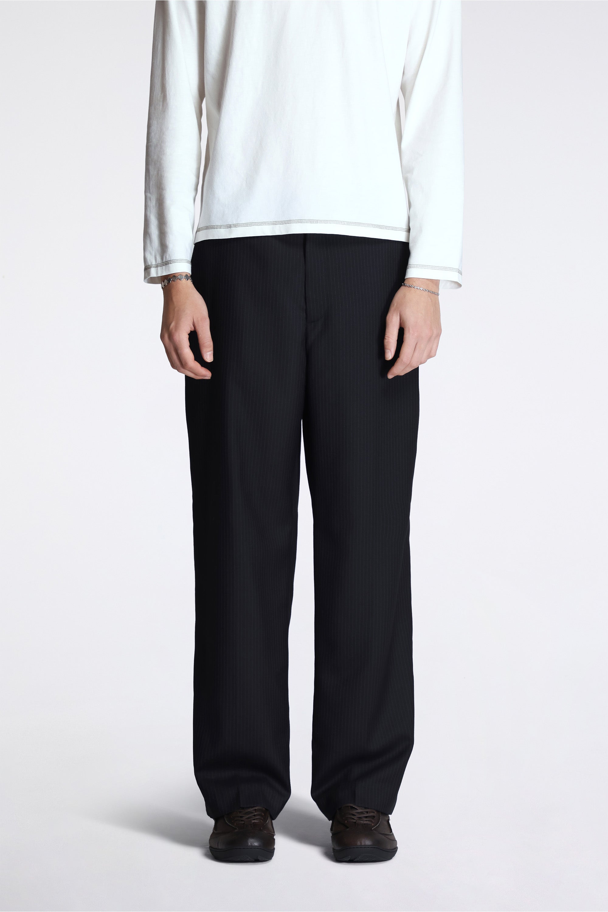 Another Suit Pants 2.0 Black Pinstripe