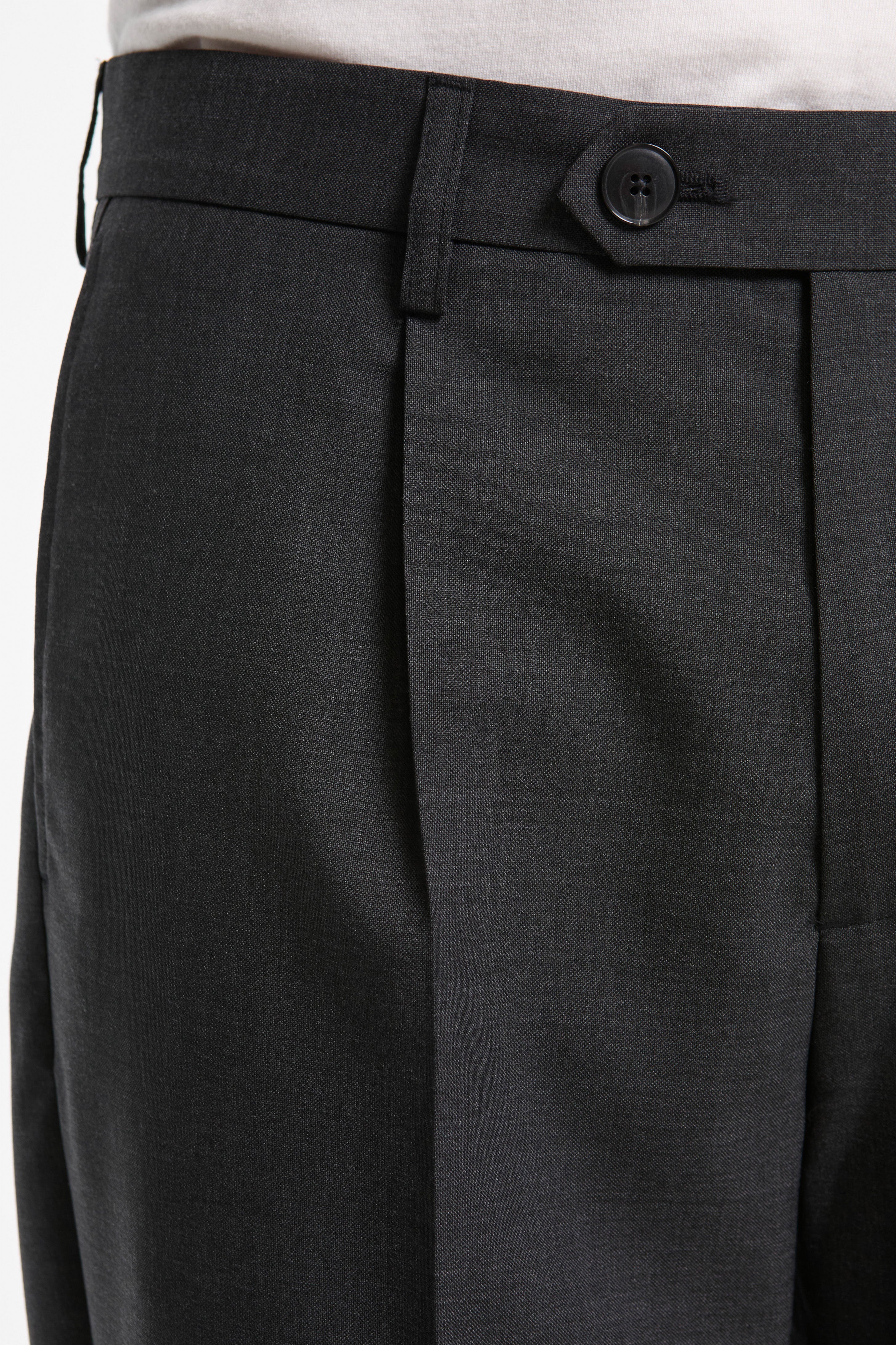 Classic Trousers Dark Grey Grain