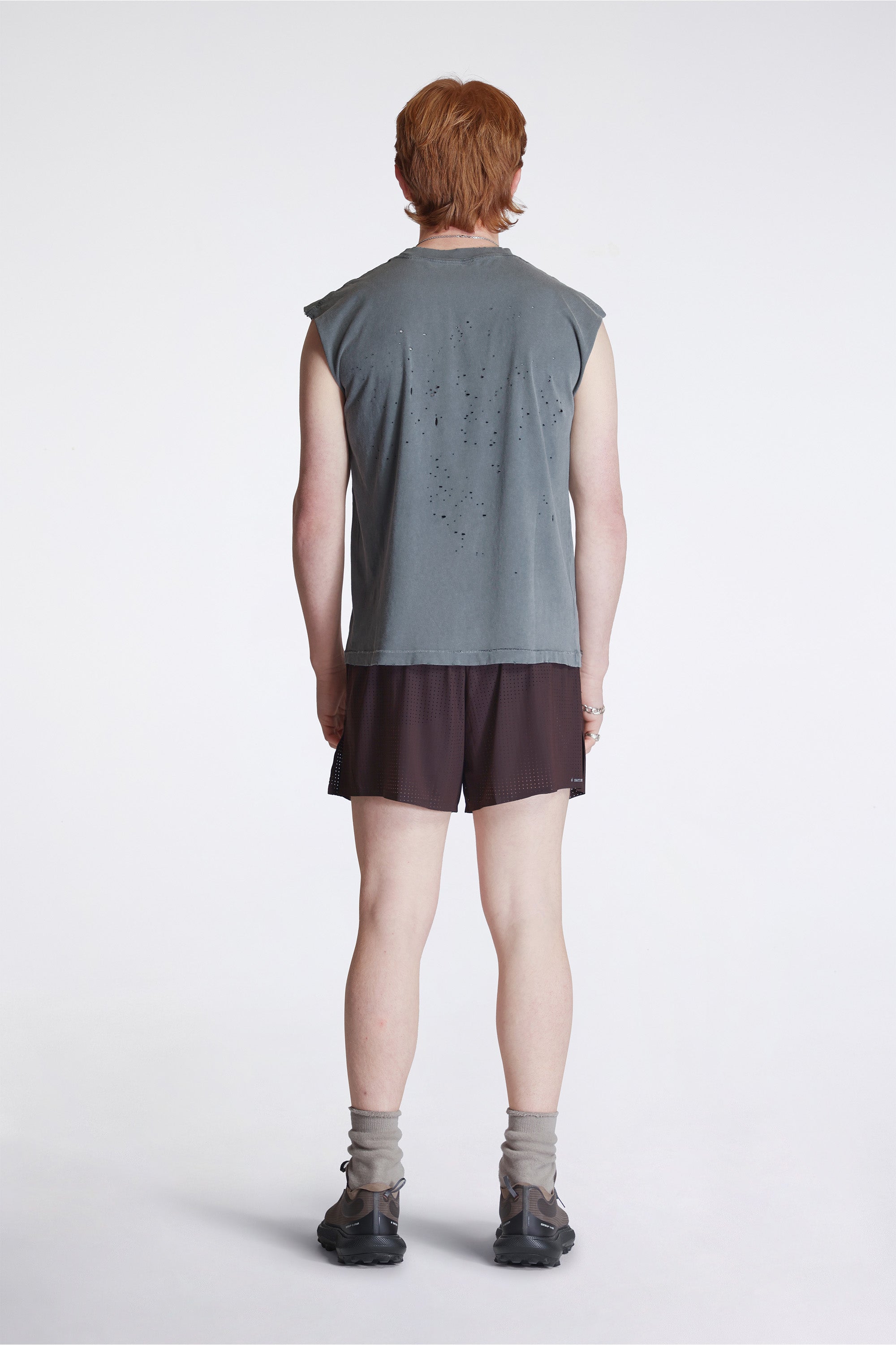 Mothtech Muscle Tee Faded Black