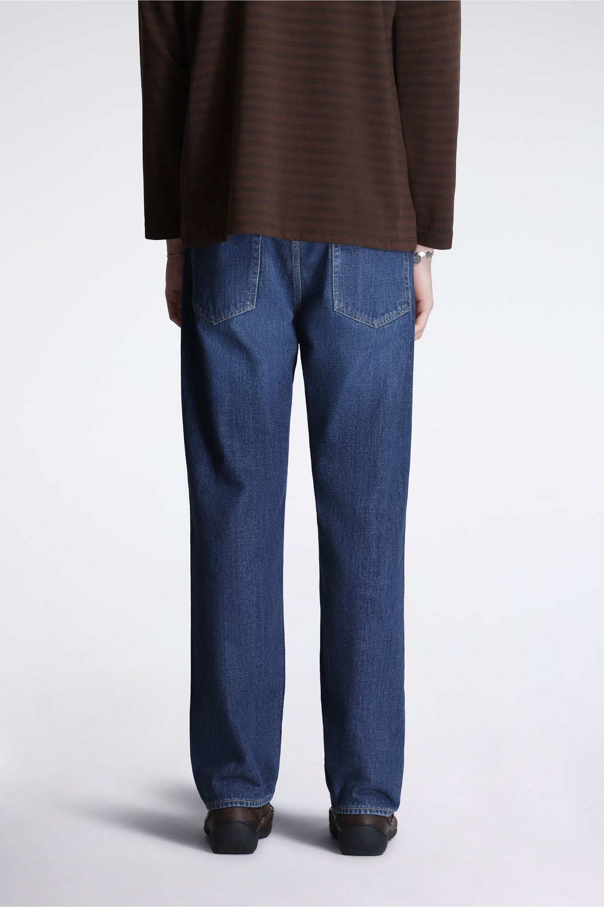 Selvage Denim Straight Pants Vintage Indigo