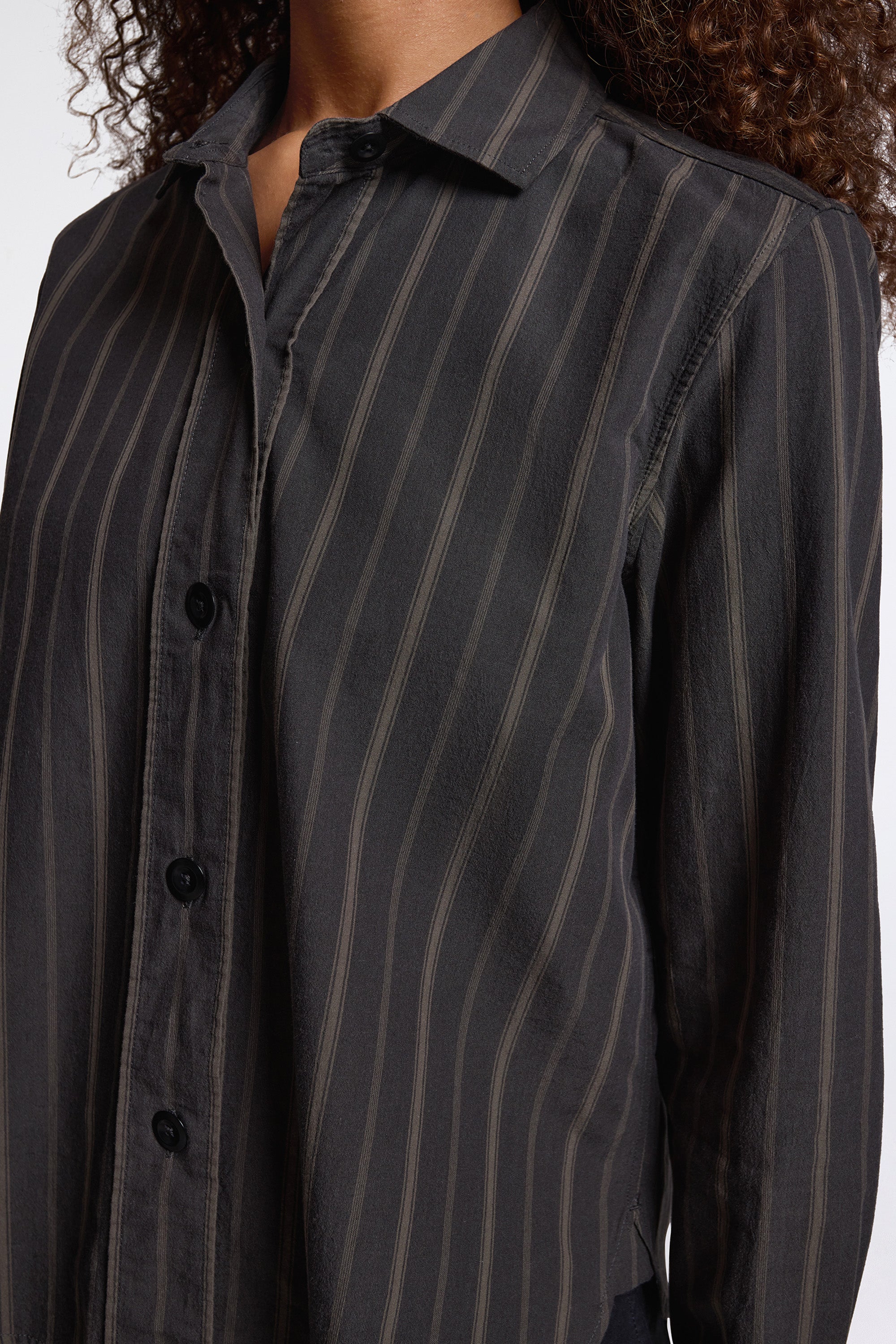 MHL Simple Shirt Off Black / Khaki