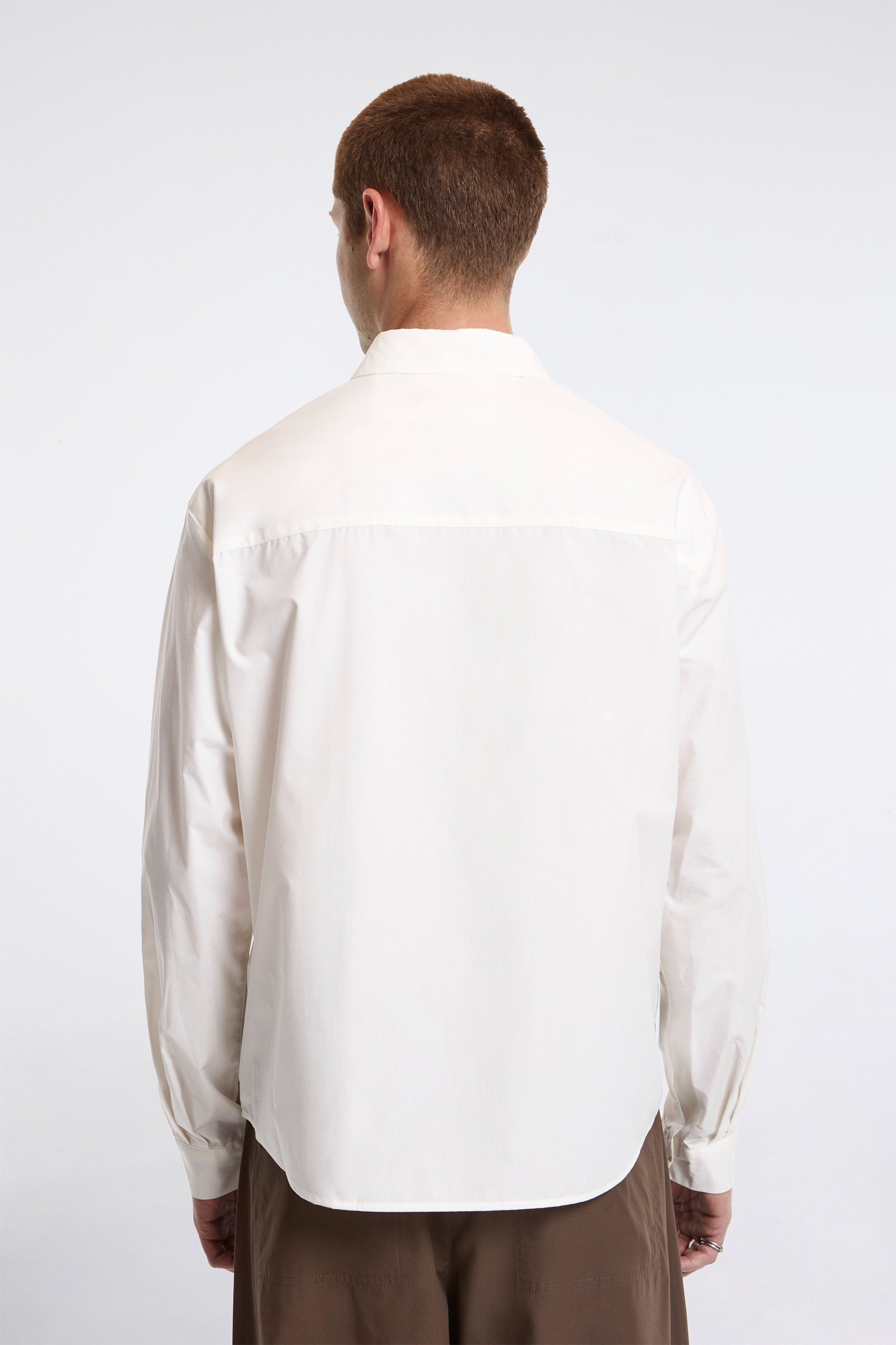 Basic Pocket Shirt Ivory
